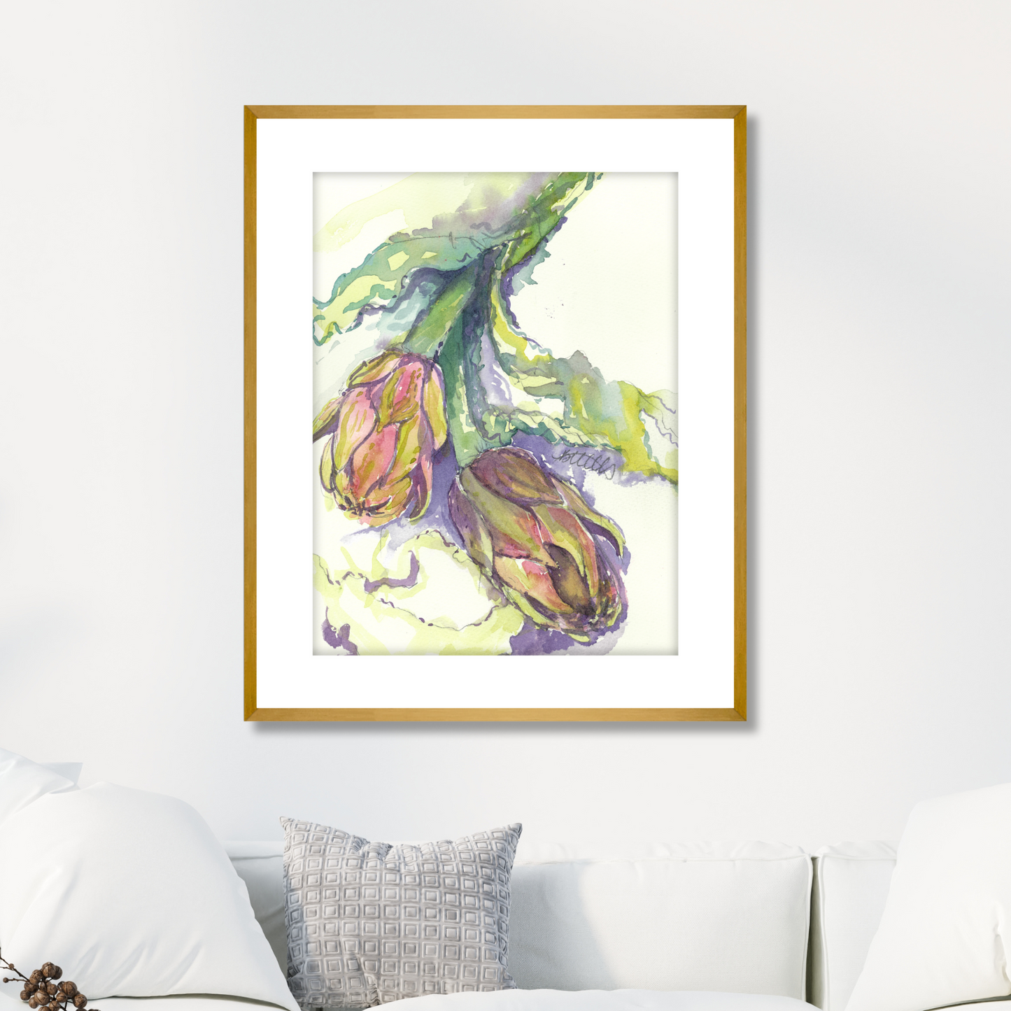 Italian Artichokes, The Fine Art Print