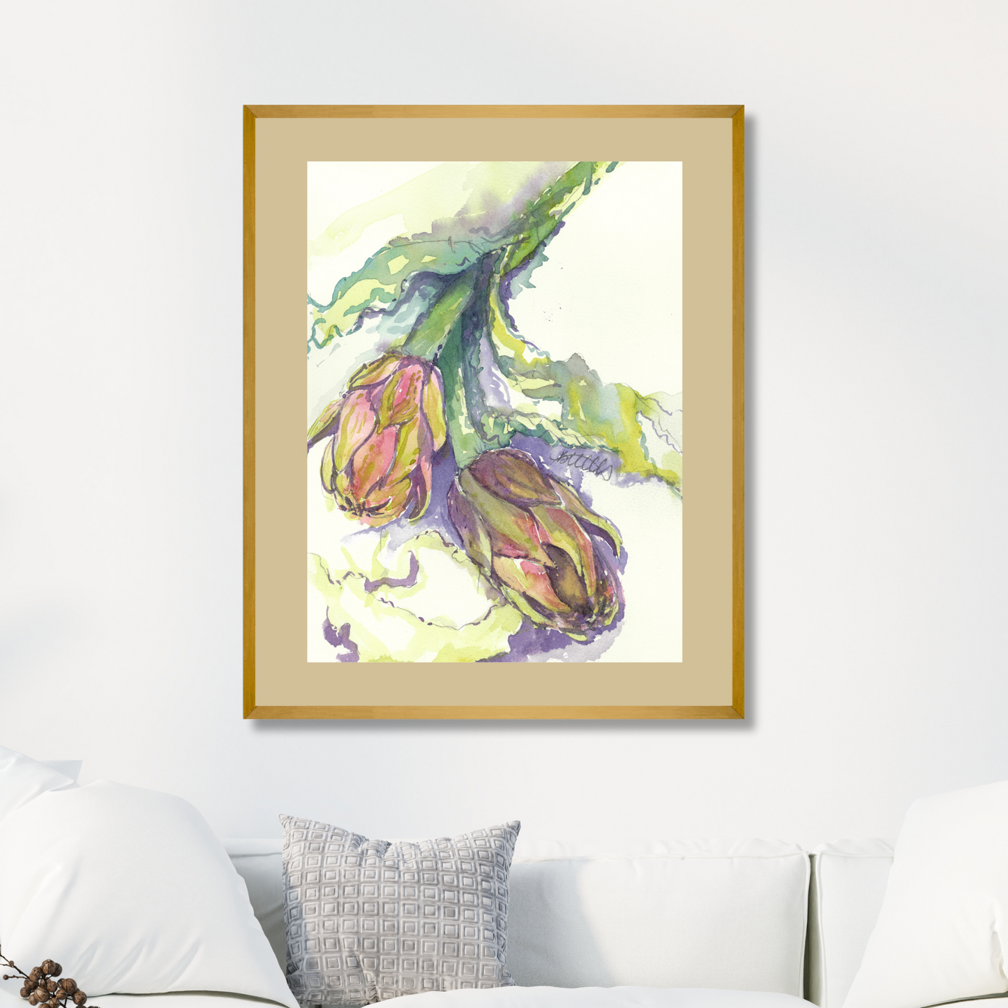 Italian Artichokes, The Fine Art Print