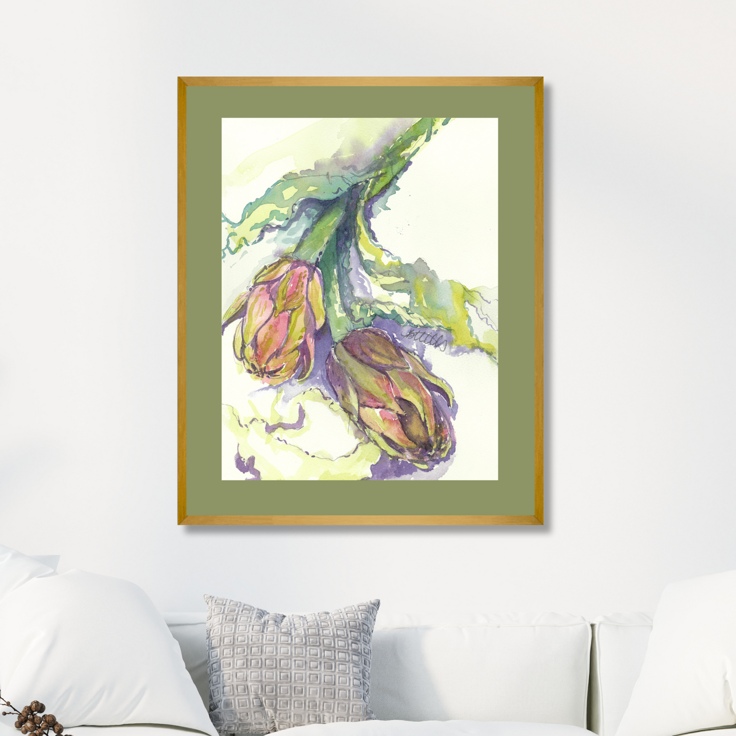 Italian Artichokes, The Fine Art Print