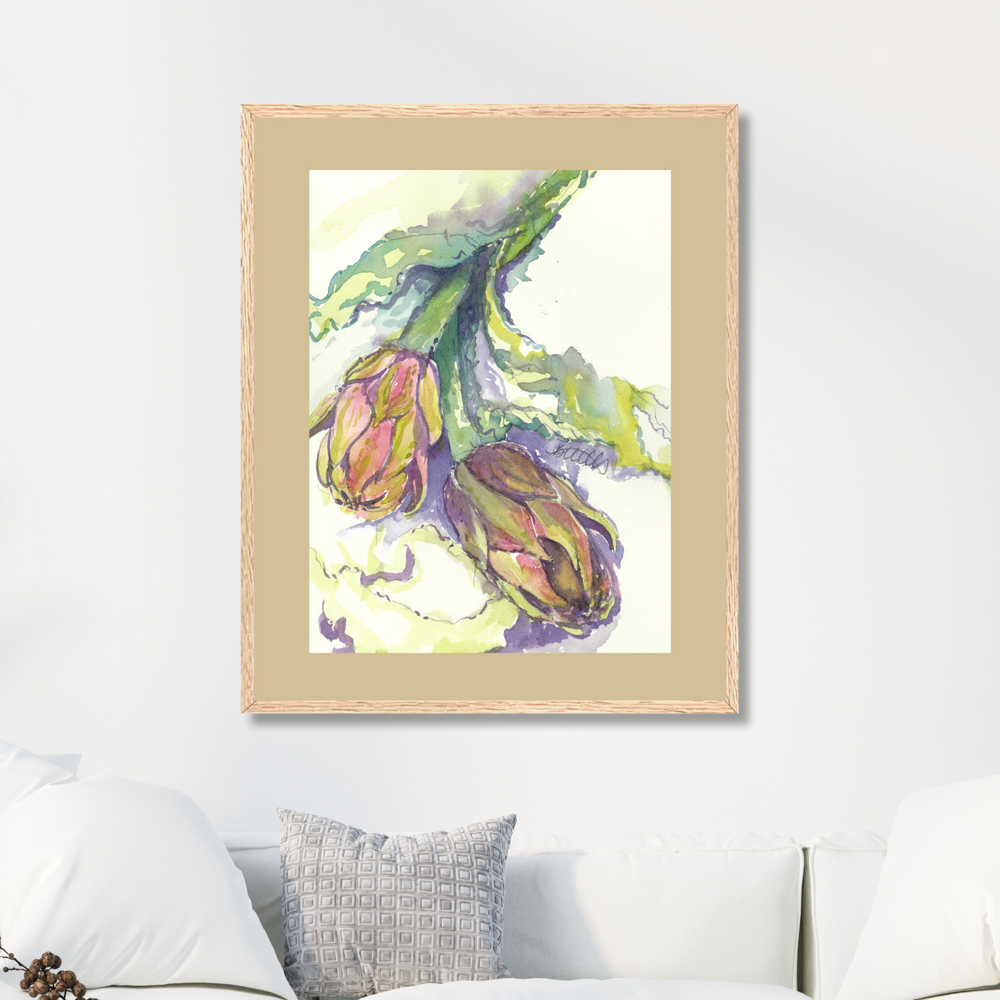 Italian Artichokes, The Fine Art Print