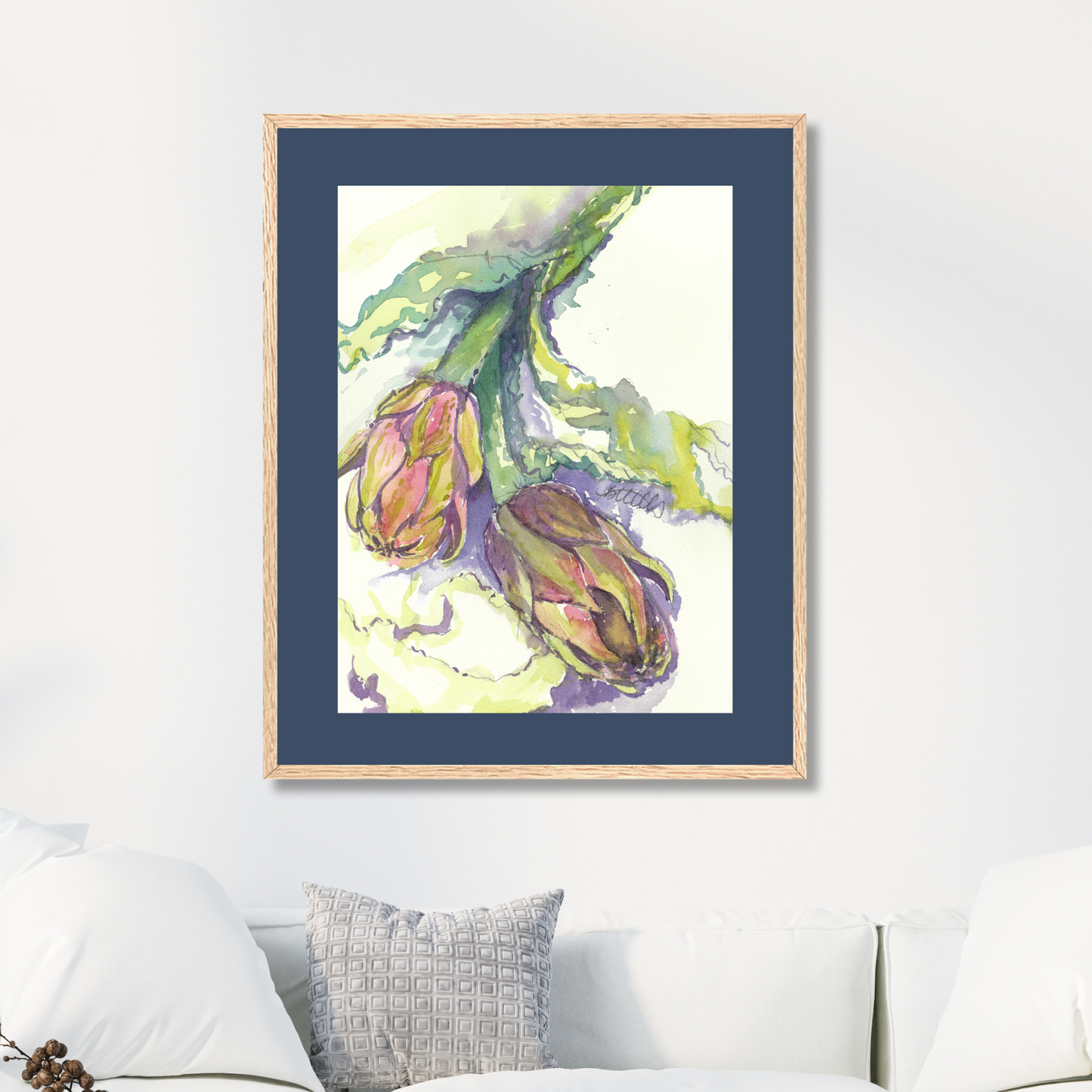 Italian Artichokes, The Fine Art Print