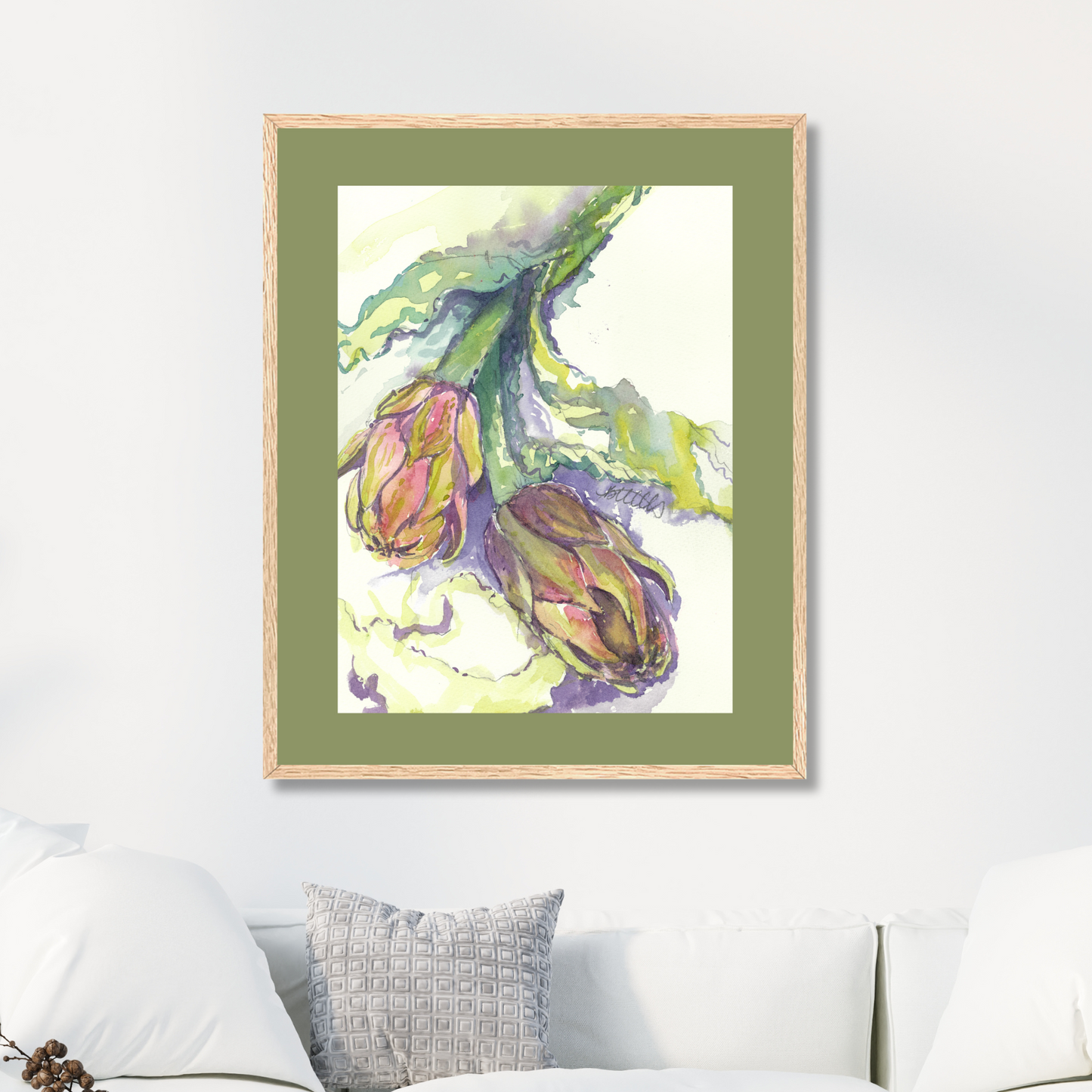 Italian Artichokes, The Fine Art Print