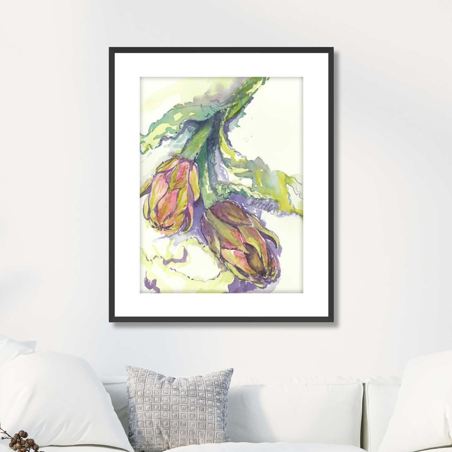 Italian Artichokes, The Fine Art Print