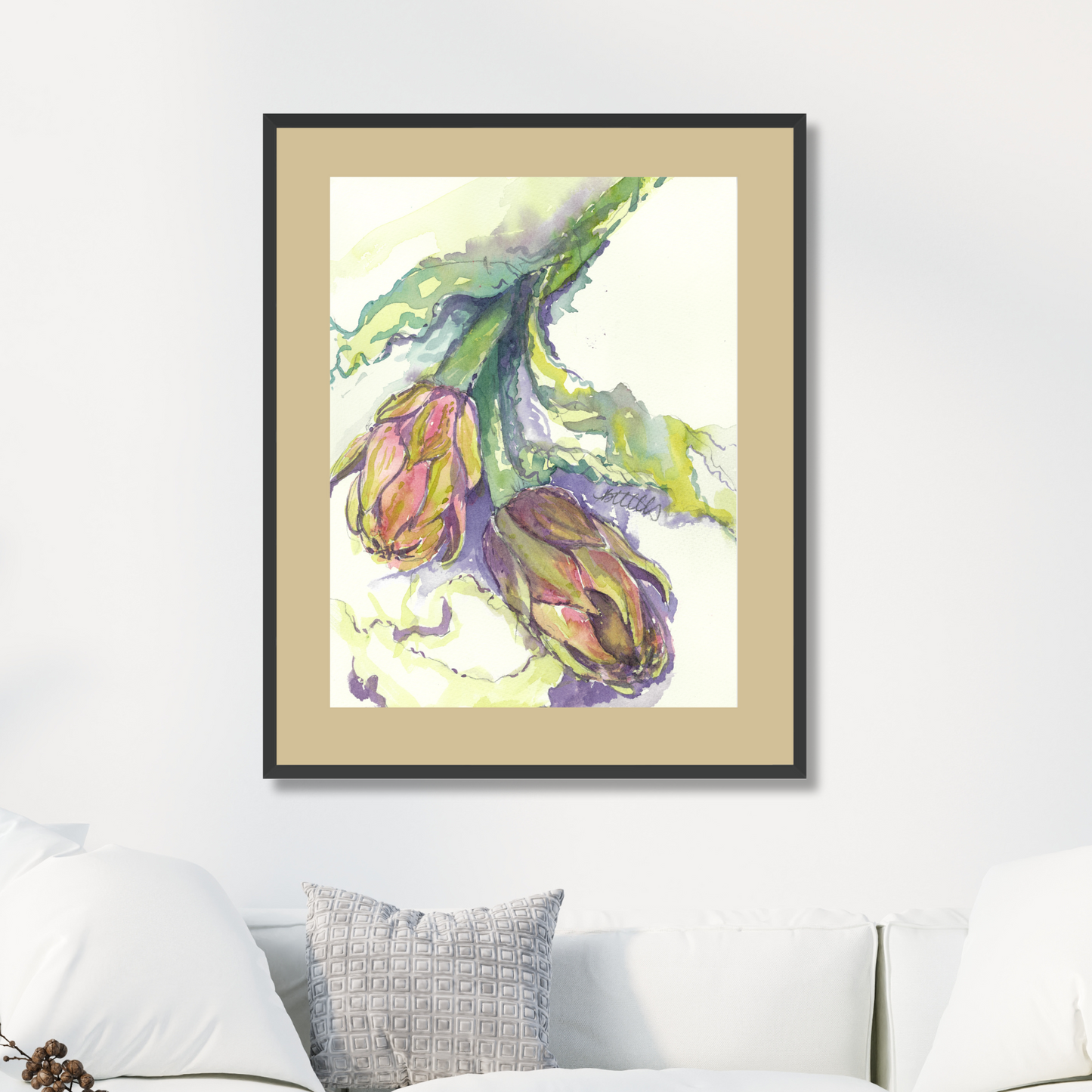 Italian Artichokes, The Fine Art Print