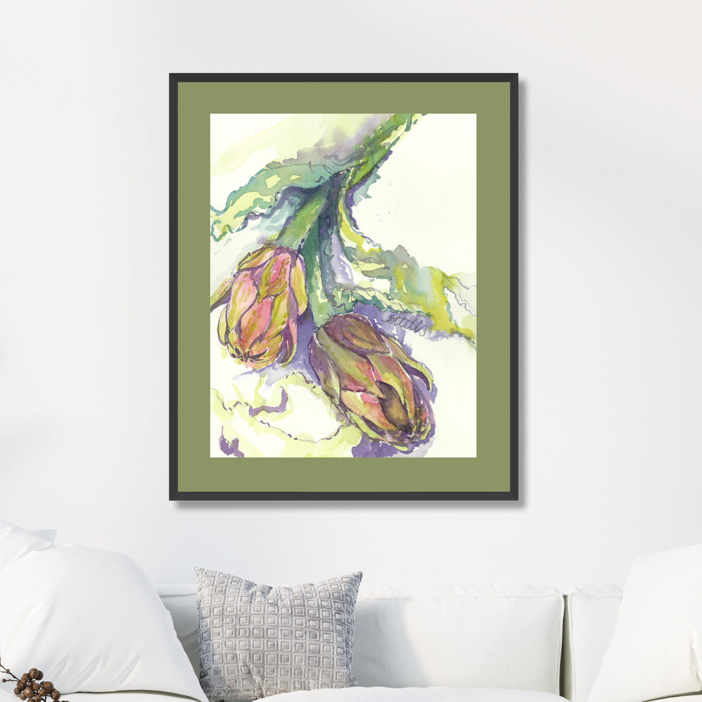 Italian Artichokes, The Fine Art Print