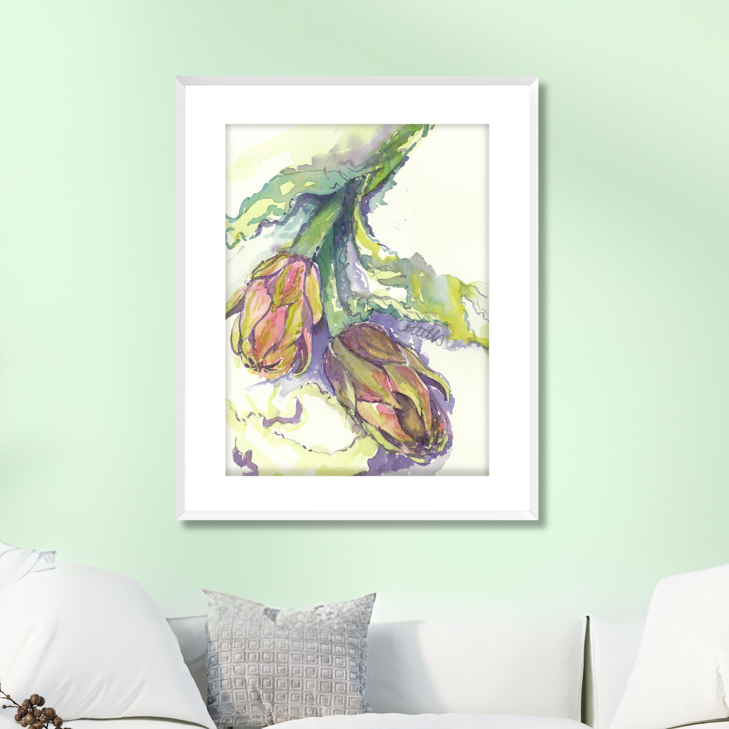 Italian Artichokes, The Fine Art Print