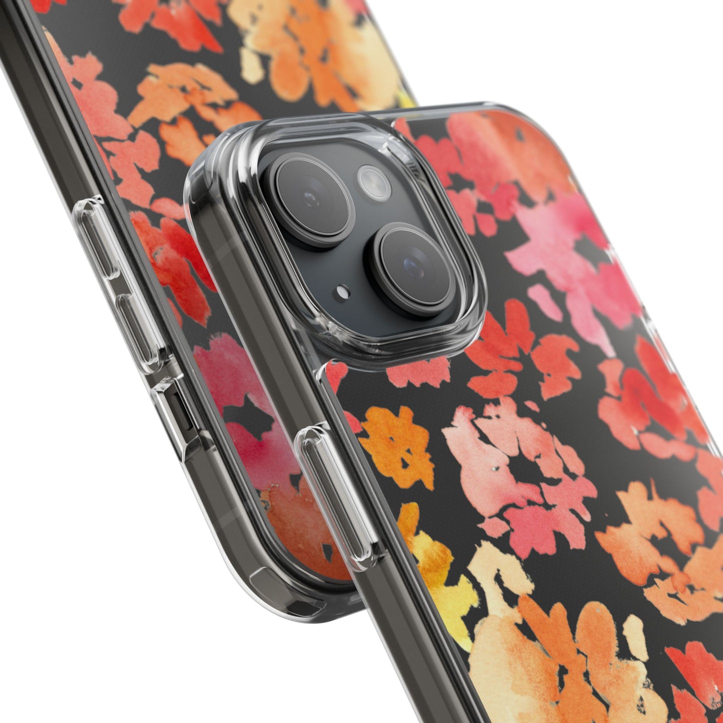 Watercolor Posy Clear Phone Case - Brooke Zitting, LLC