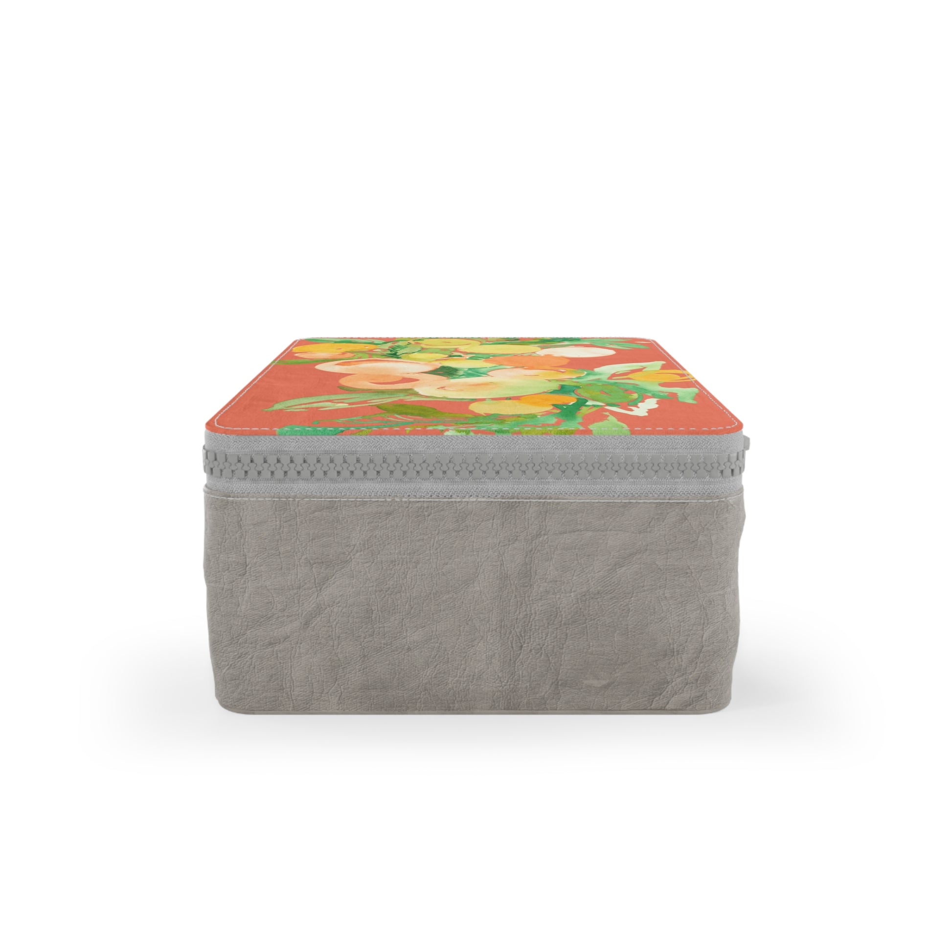The Citrus and Peaches Paper Lunch Bag - Brooke Zitting, LLC