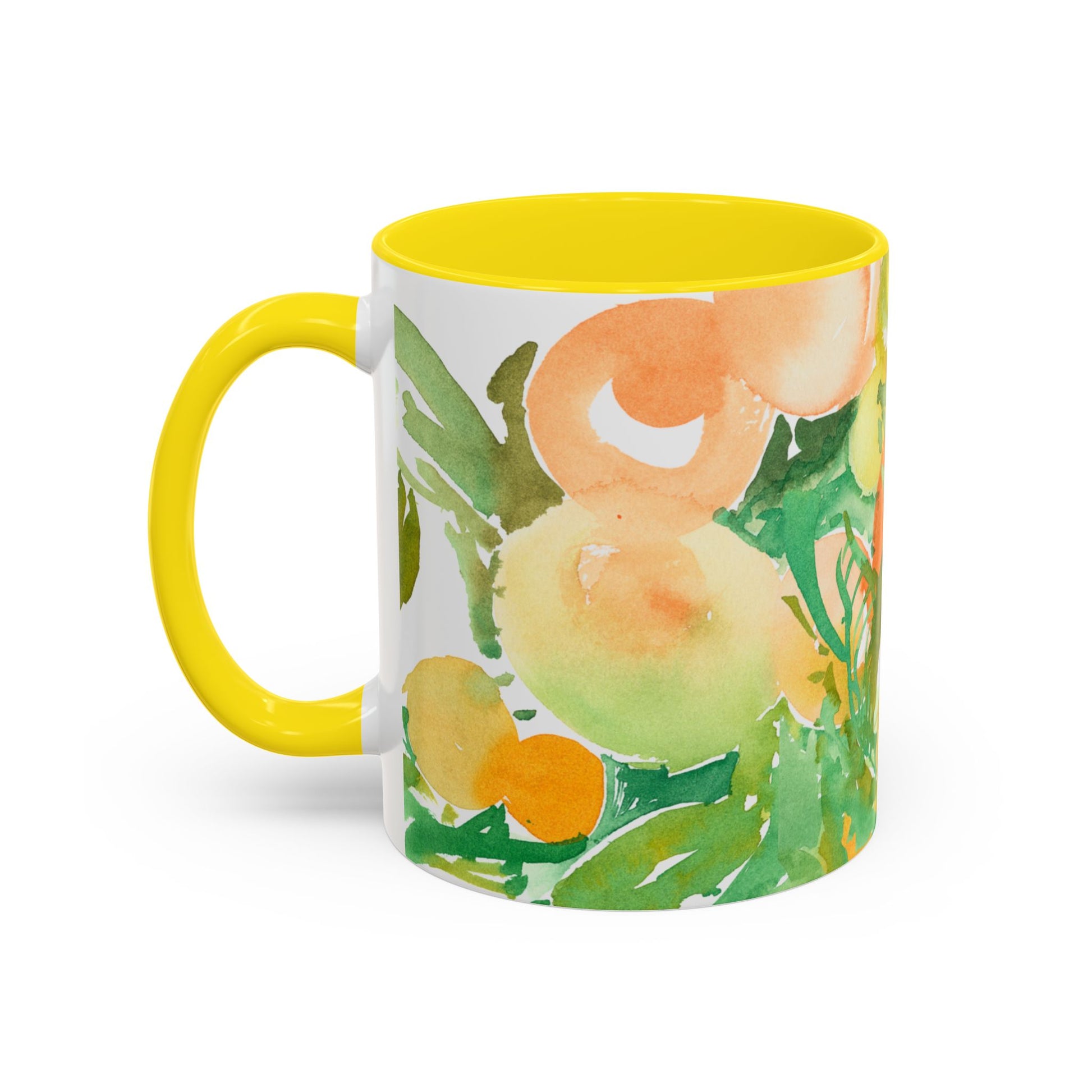 Citrus and Peaches Coffee Mug (11, 15oz) - Brooke Zitting, LLC