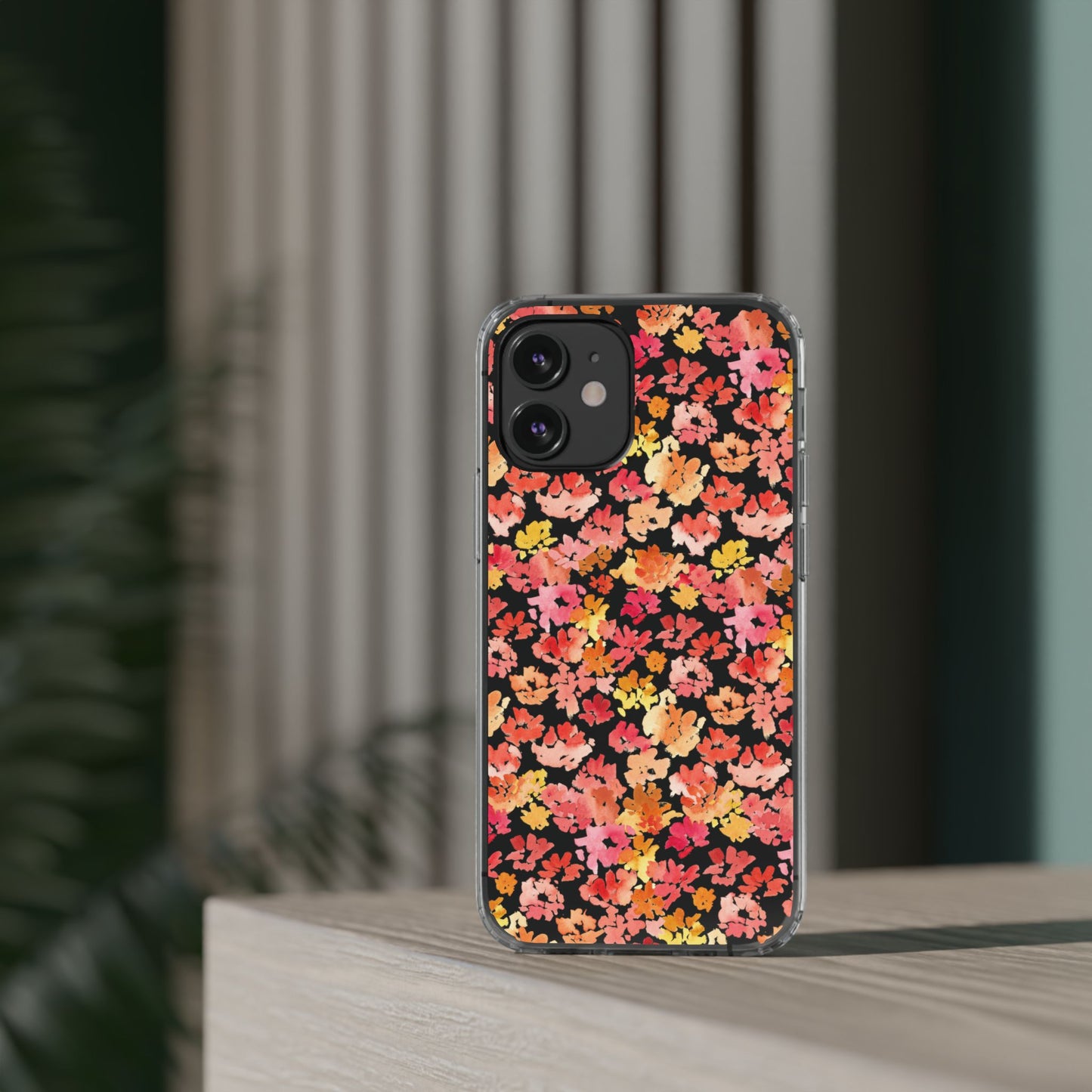 Watercolor Mini Posy Clear Phone Case - Brooke Zitting, LLC