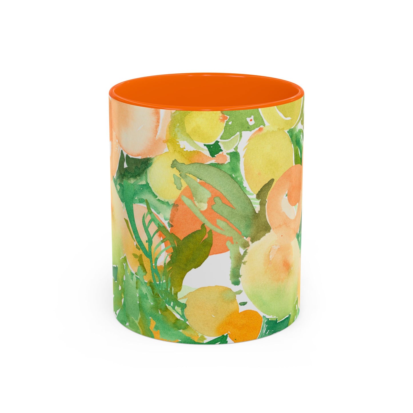 Citrus and Peaches Coffee Mug (11, 15oz) - Brooke Zitting, LLC
