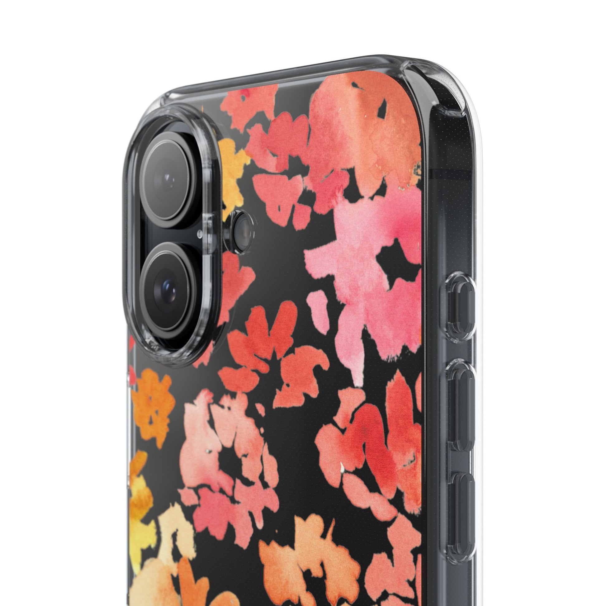 Watercolor Posy Clear Phone Case - Brooke Zitting, LLC