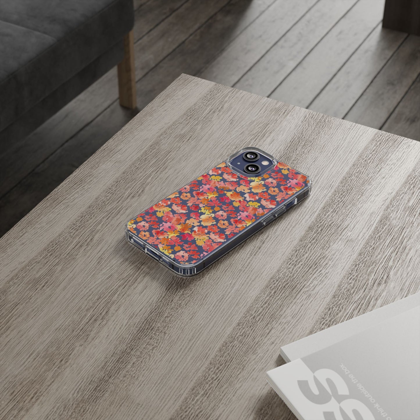 Watercolor Mini Posy Clear Phone Case - Brooke Zitting, LLC