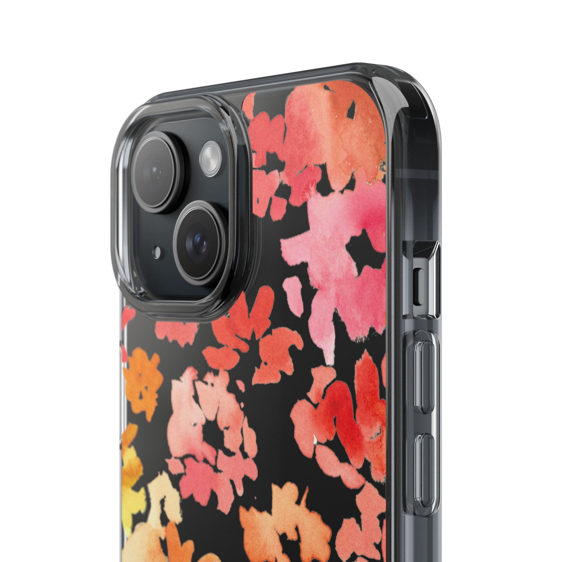 Watercolor Posy Clear Phone Case - Brooke Zitting, LLC