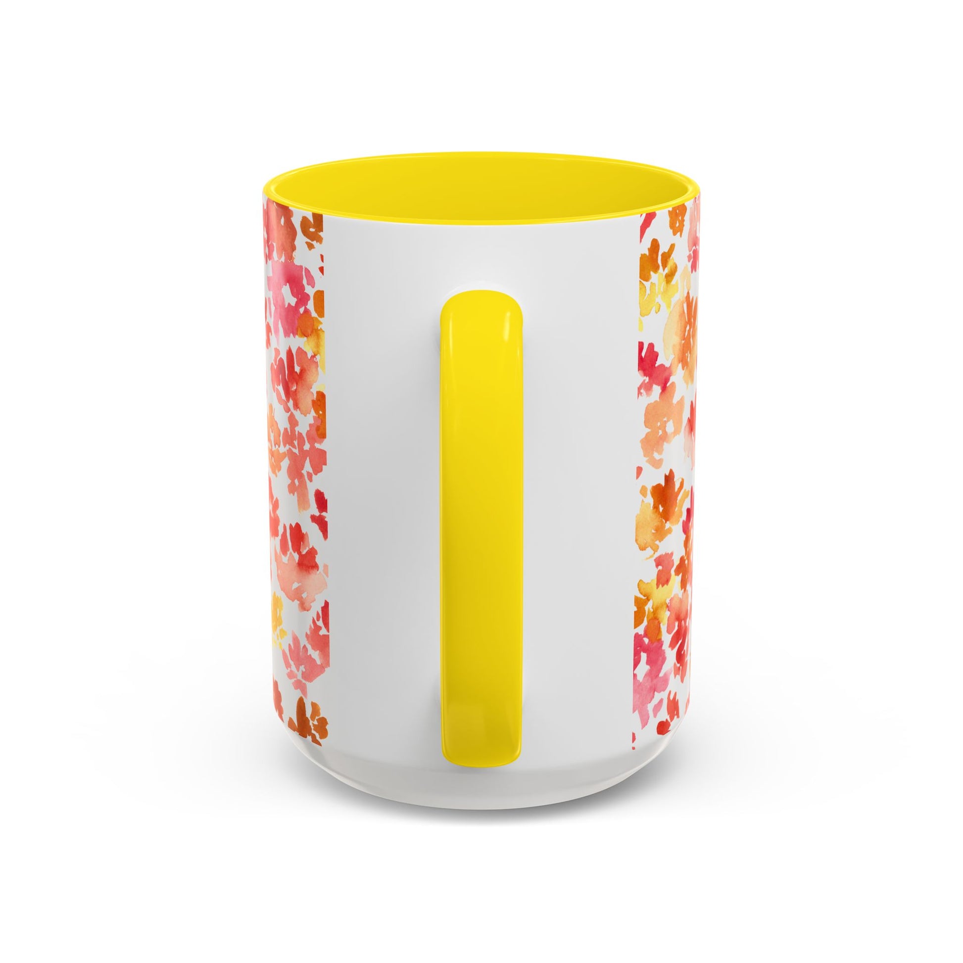 Posy Coffee Mug - Warm Floral Design  (11oz, 15oz) - Brooke Zitting, LLC