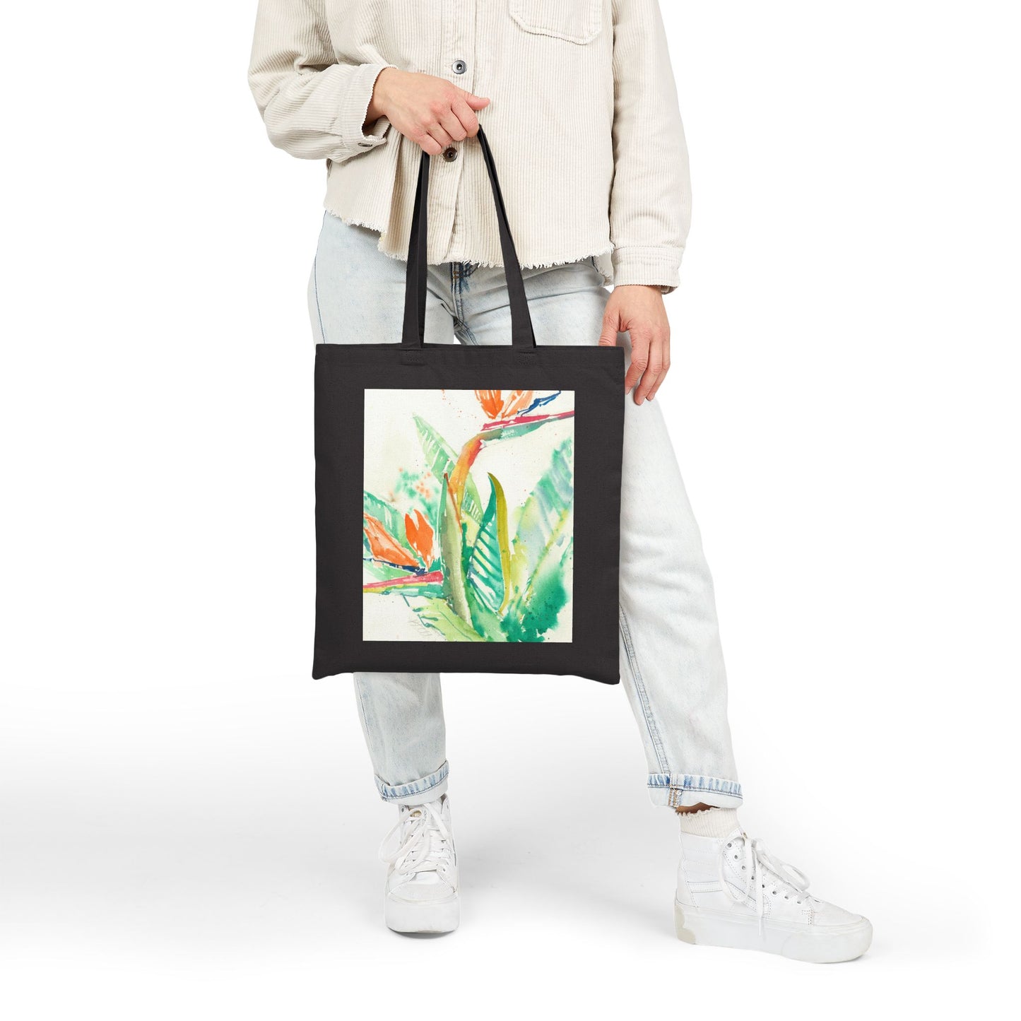 Another Day in Paradise Cotton Canvas Tote – Eco-Friendly Beach & Shopping Bag for Ocean Lovers