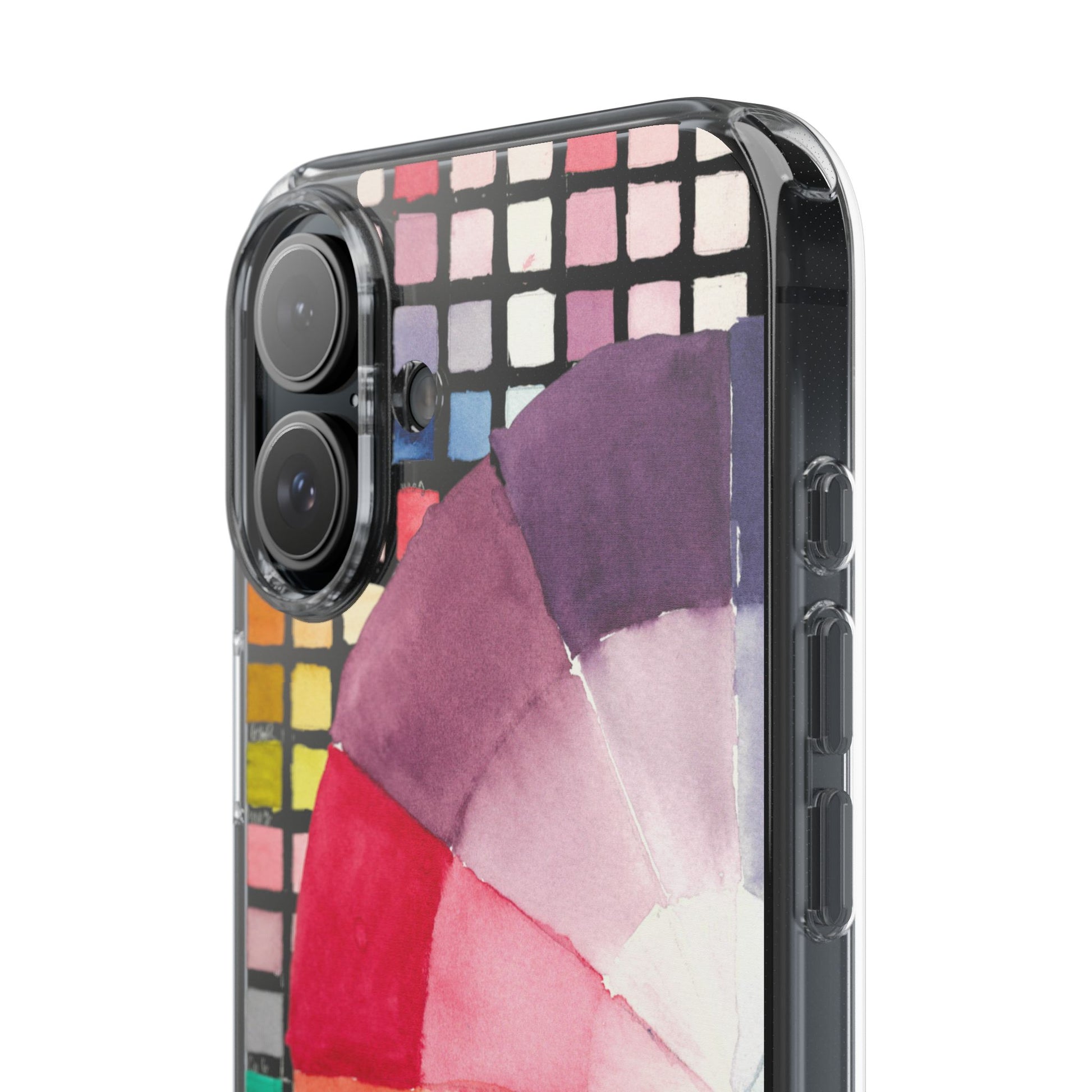 Watercolor-Theory Clear Phone Case - Brooke Zitting, LLC