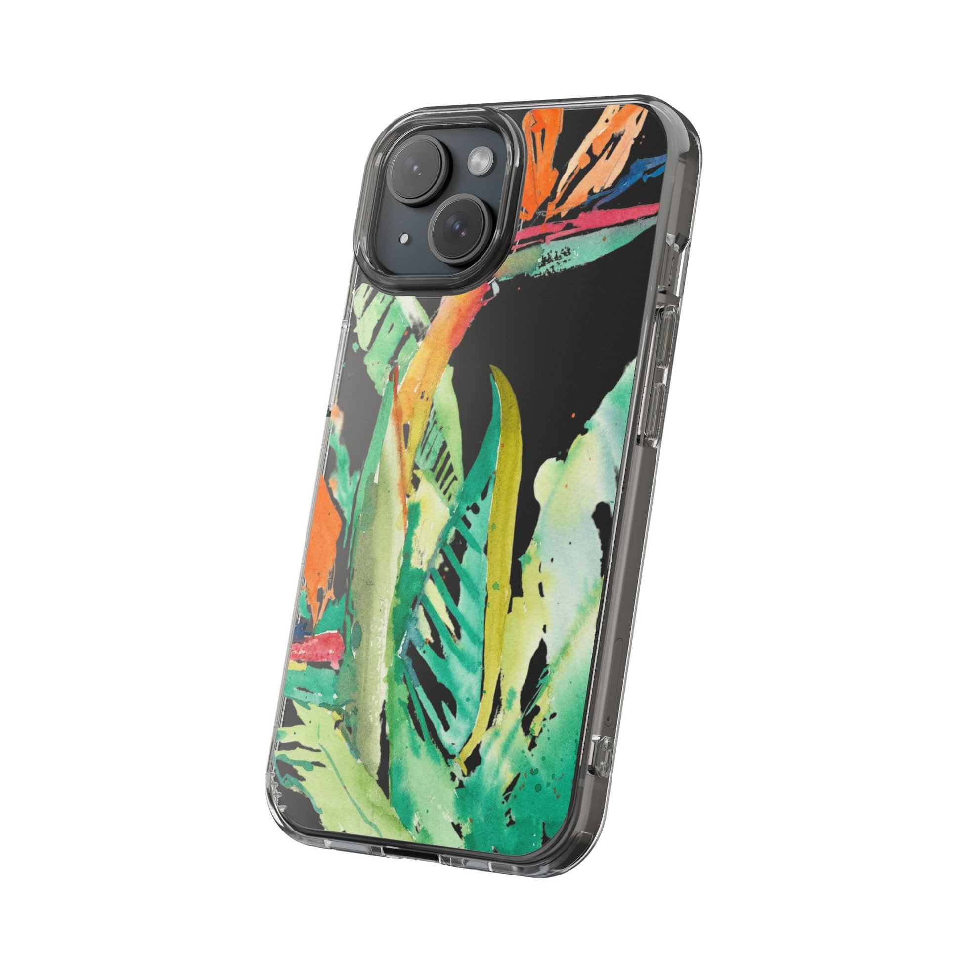 Another Day in Paradise Watercolor Clear Phone Case - Brooke Zitting, LLC