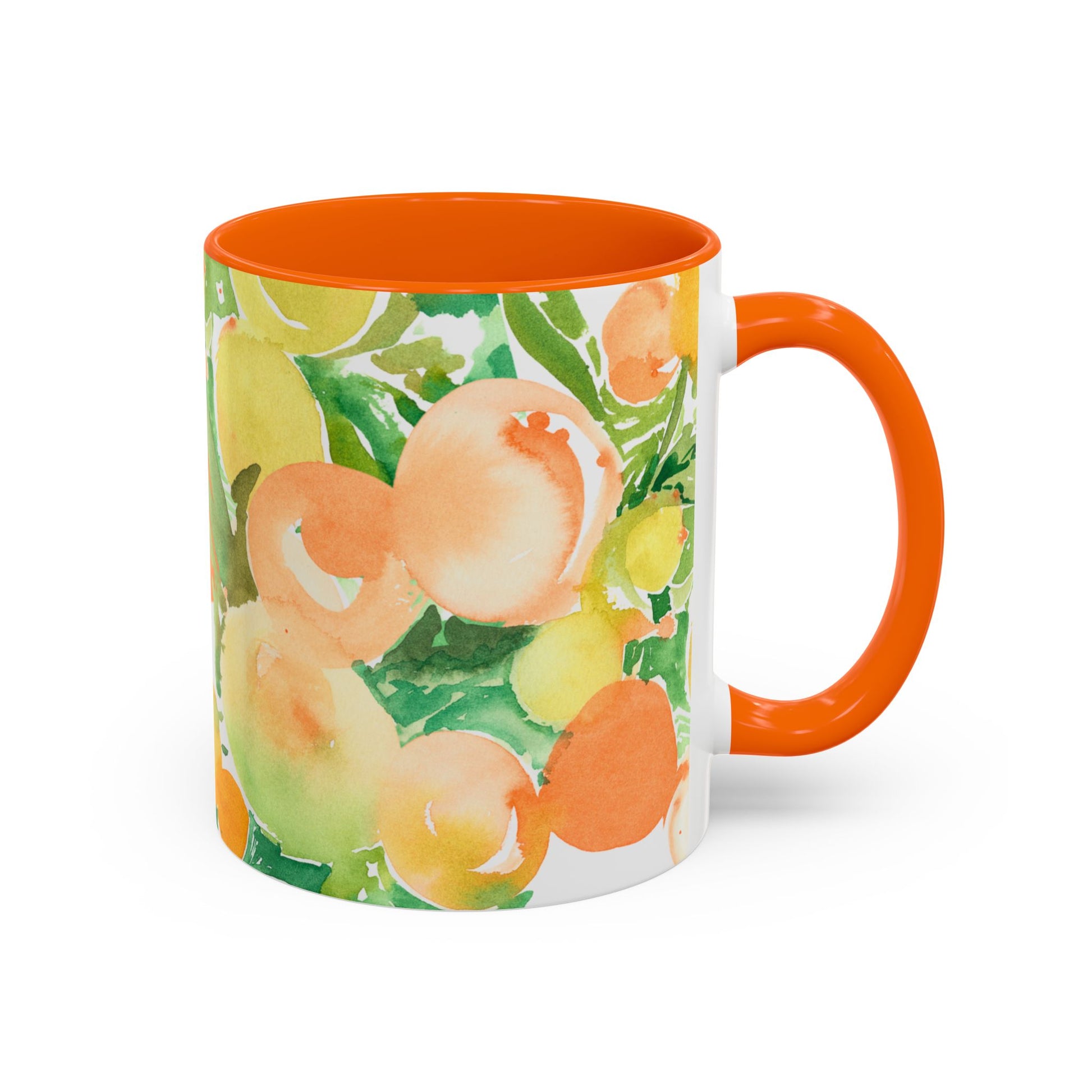Citrus and Peaches Coffee Mug (11, 15oz) - Brooke Zitting, LLC