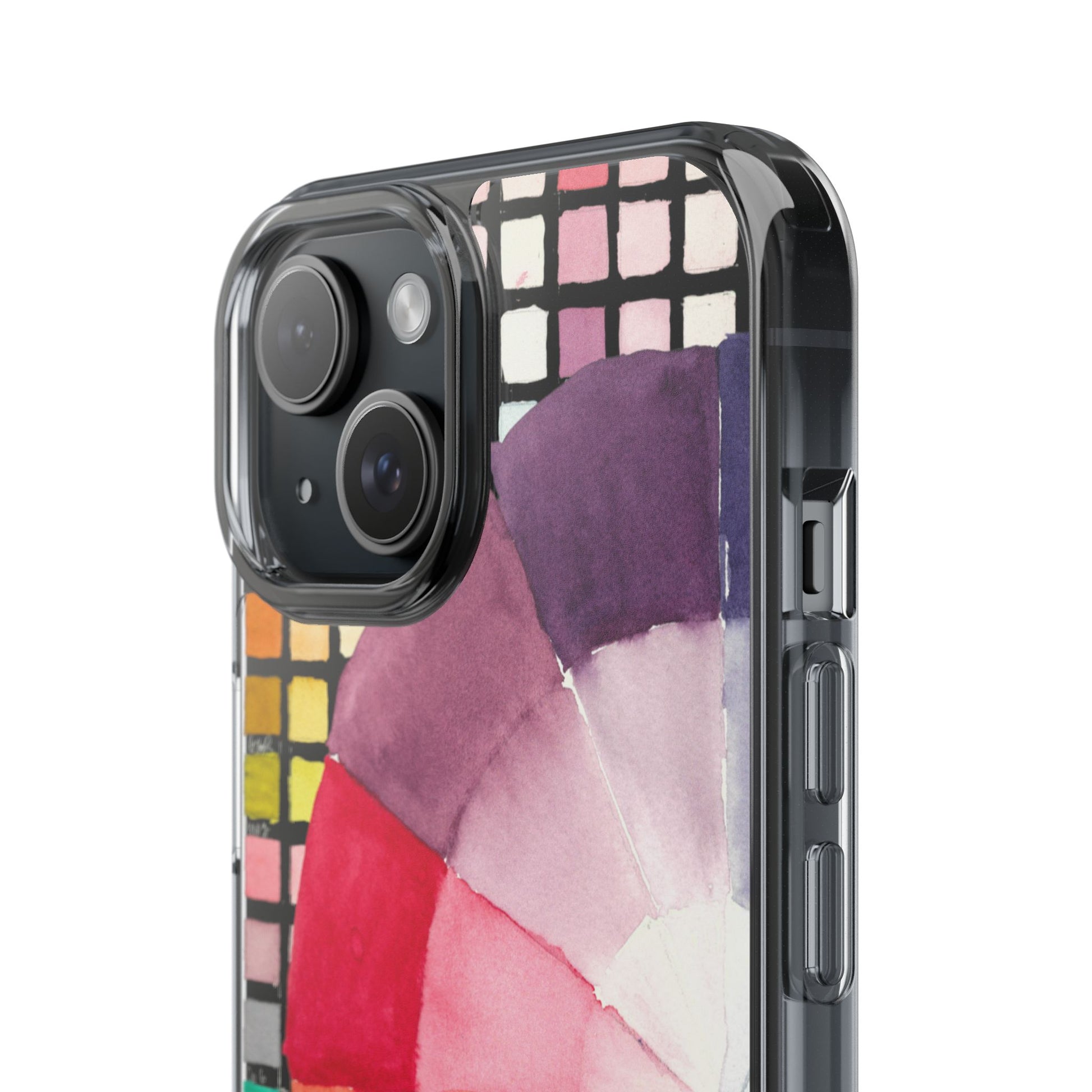 Watercolor-Theory Clear Phone Case - Brooke Zitting, LLC