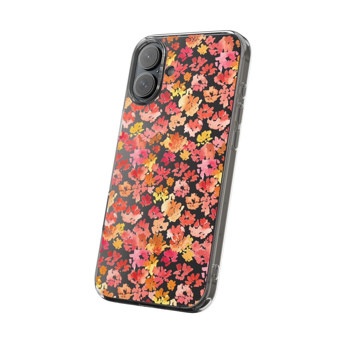 Watercolor Mini Posy Clear Phone Case - Brooke Zitting, LLC
