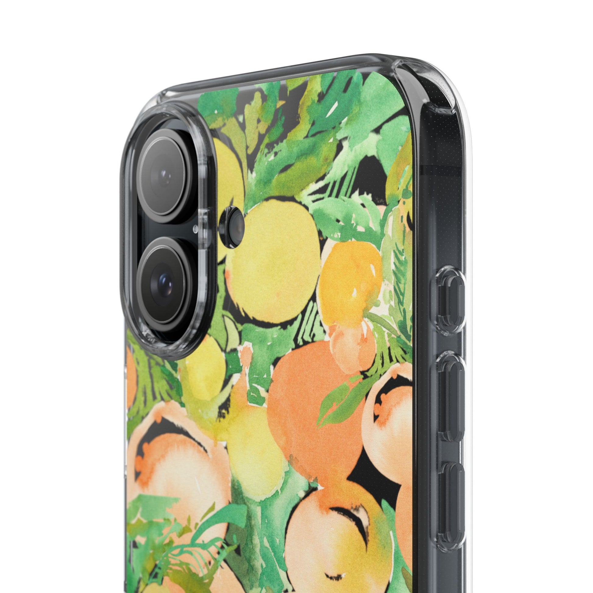 Watercolor Peach Party Clear Phone Case - Brooke Zitting, LLC