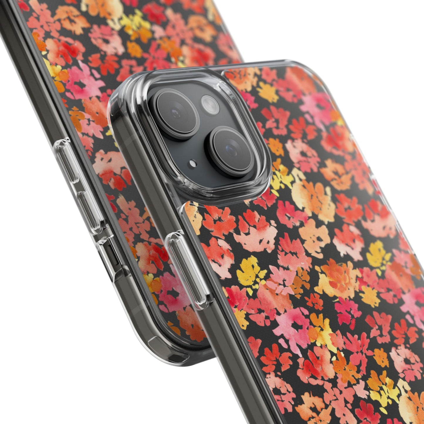 Watercolor Mini Posy Clear Phone Case - Brooke Zitting, LLC