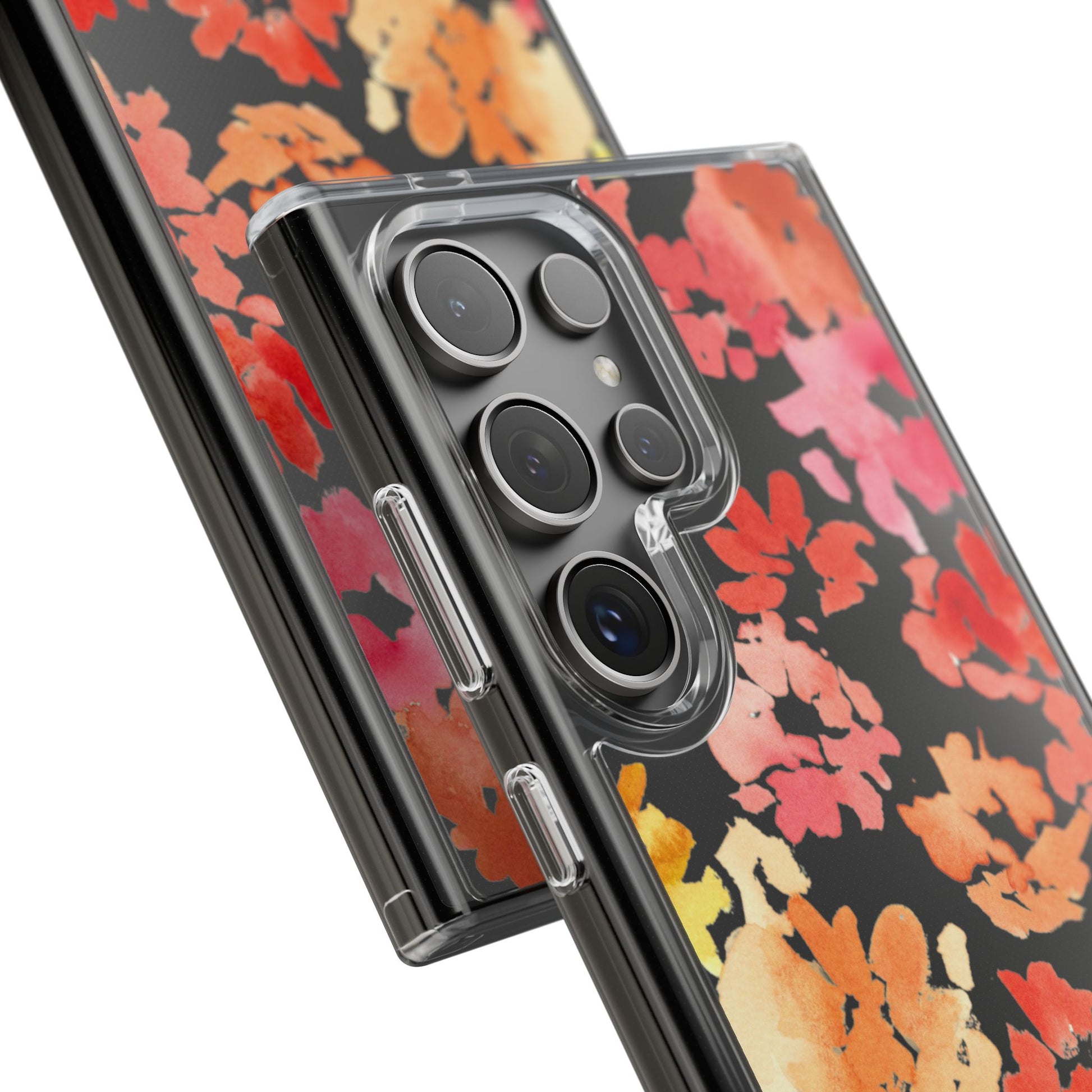 Watercolor Posy Clear Phone Case - Brooke Zitting, LLC