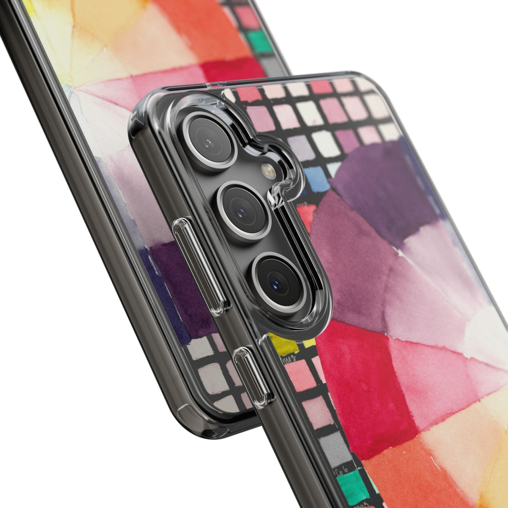 Watercolor-Theory Clear Phone Case - Brooke Zitting, LLC