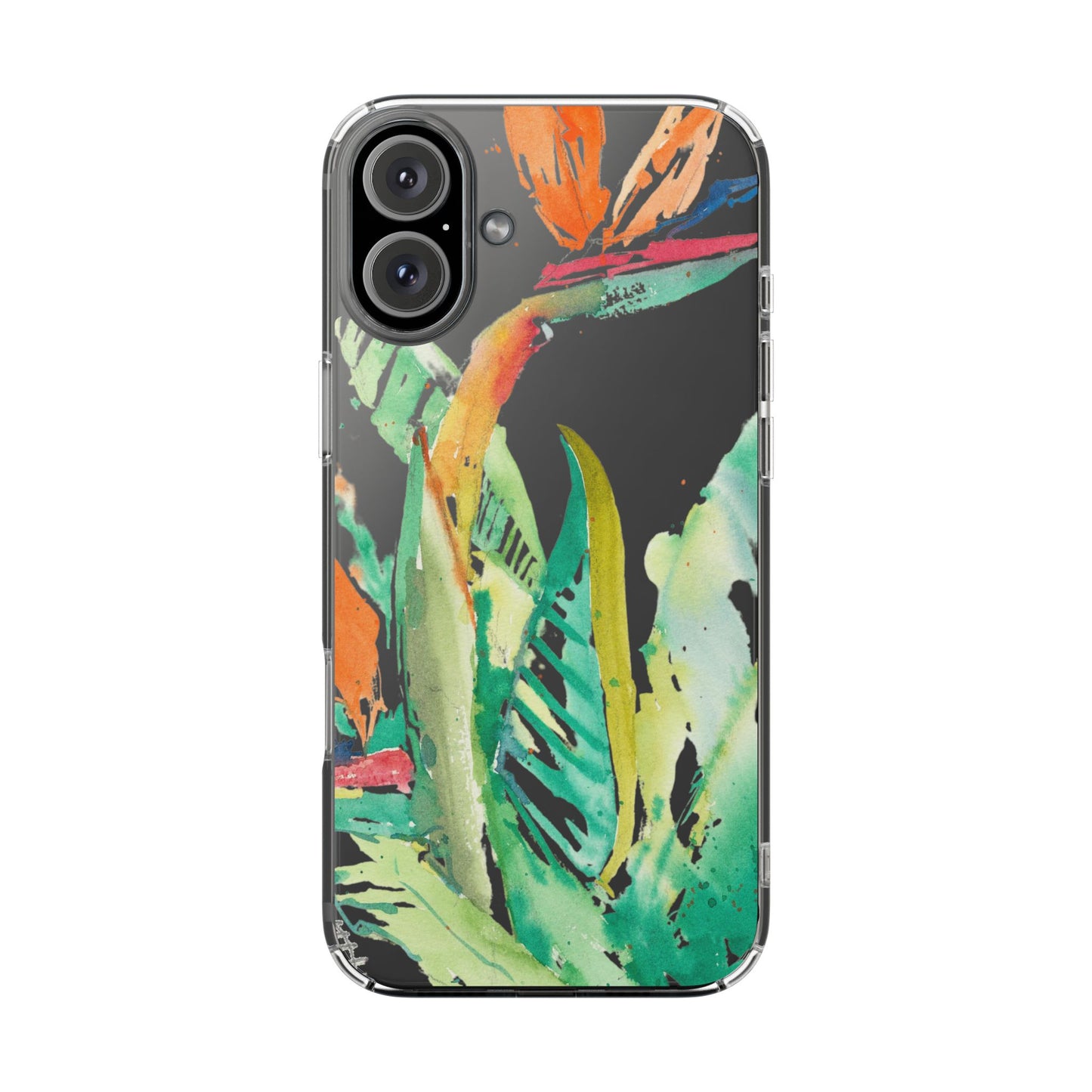 Another Day in Paradise Watercolor Clear Phone Case - Brooke Zitting, LLC
