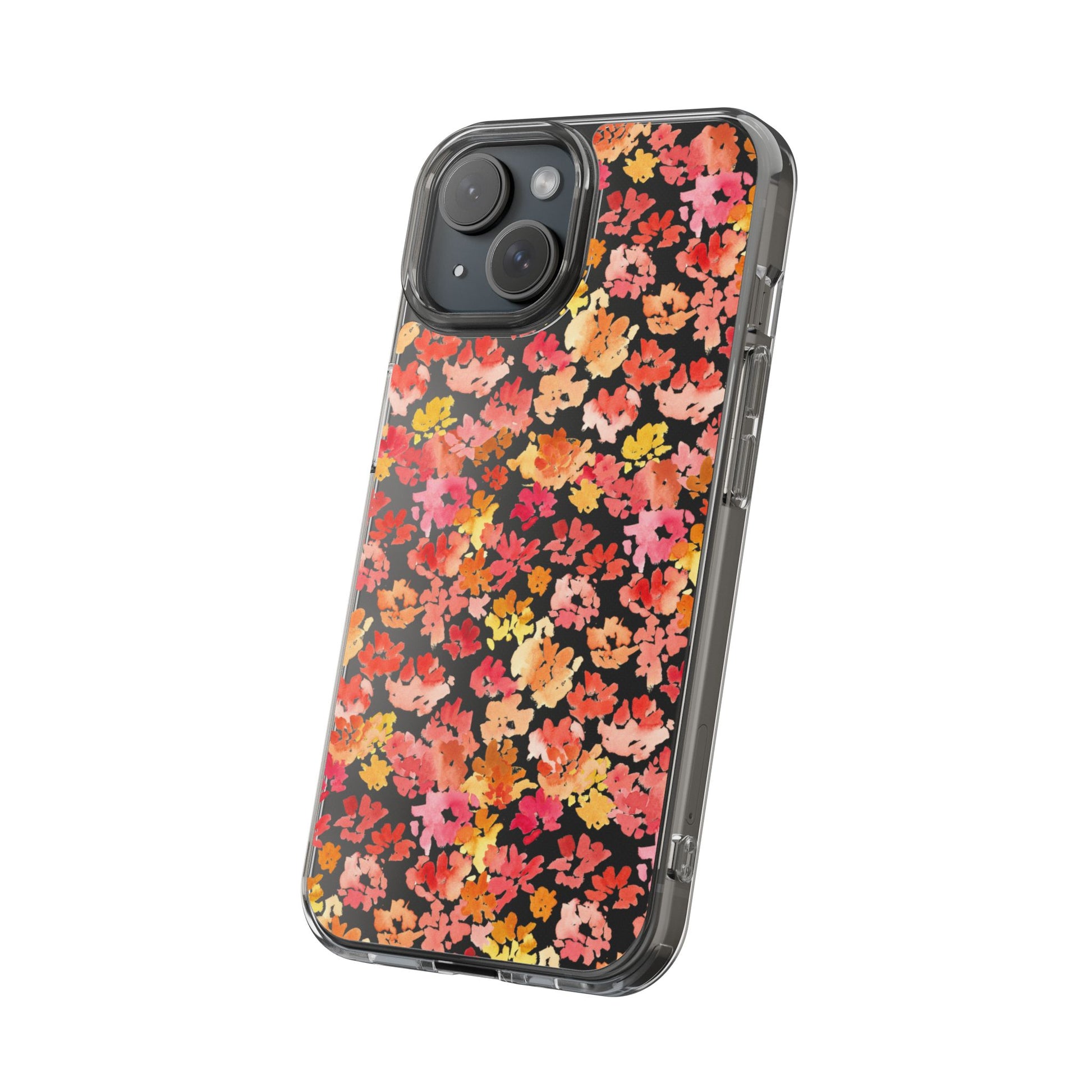 Watercolor Mini Posy Clear Phone Case - Brooke Zitting, LLC