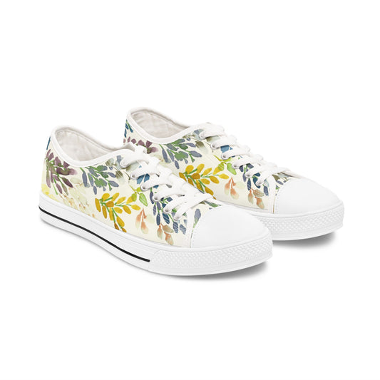 Fresh Willow Bud Low Top Sneakers – The Perfect Gift for Her - Brooke Zitting, LLC