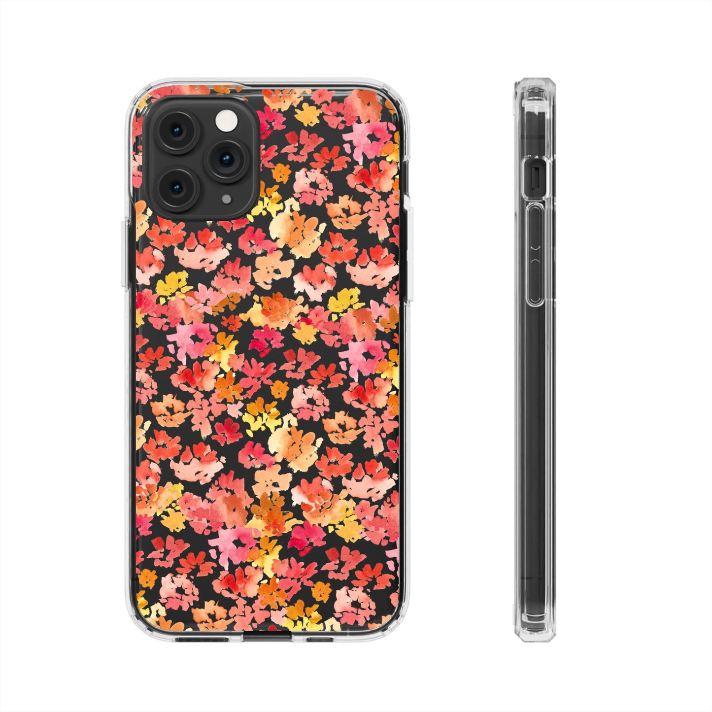 Watercolor Mini Posy Clear Phone Case - Brooke Zitting, LLC