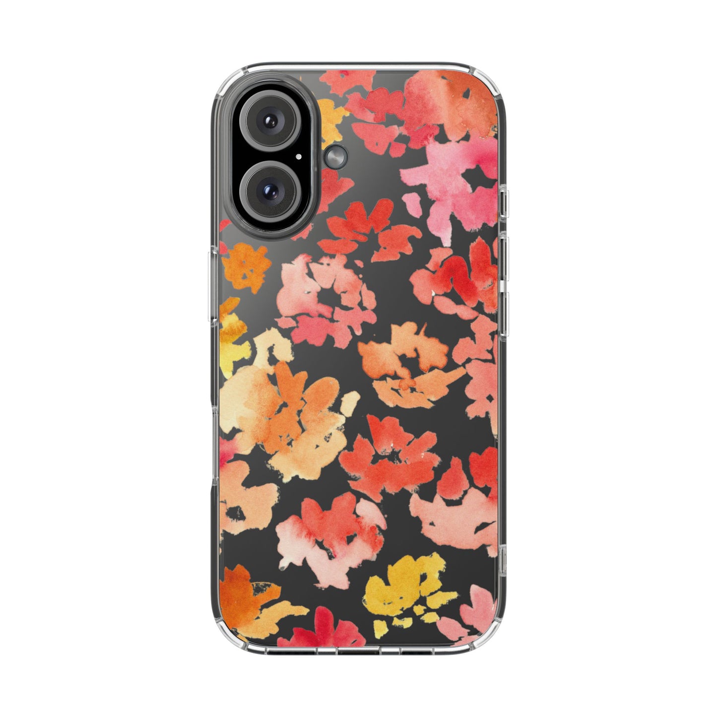 Watercolor Posy Clear Phone Case - Brooke Zitting, LLC