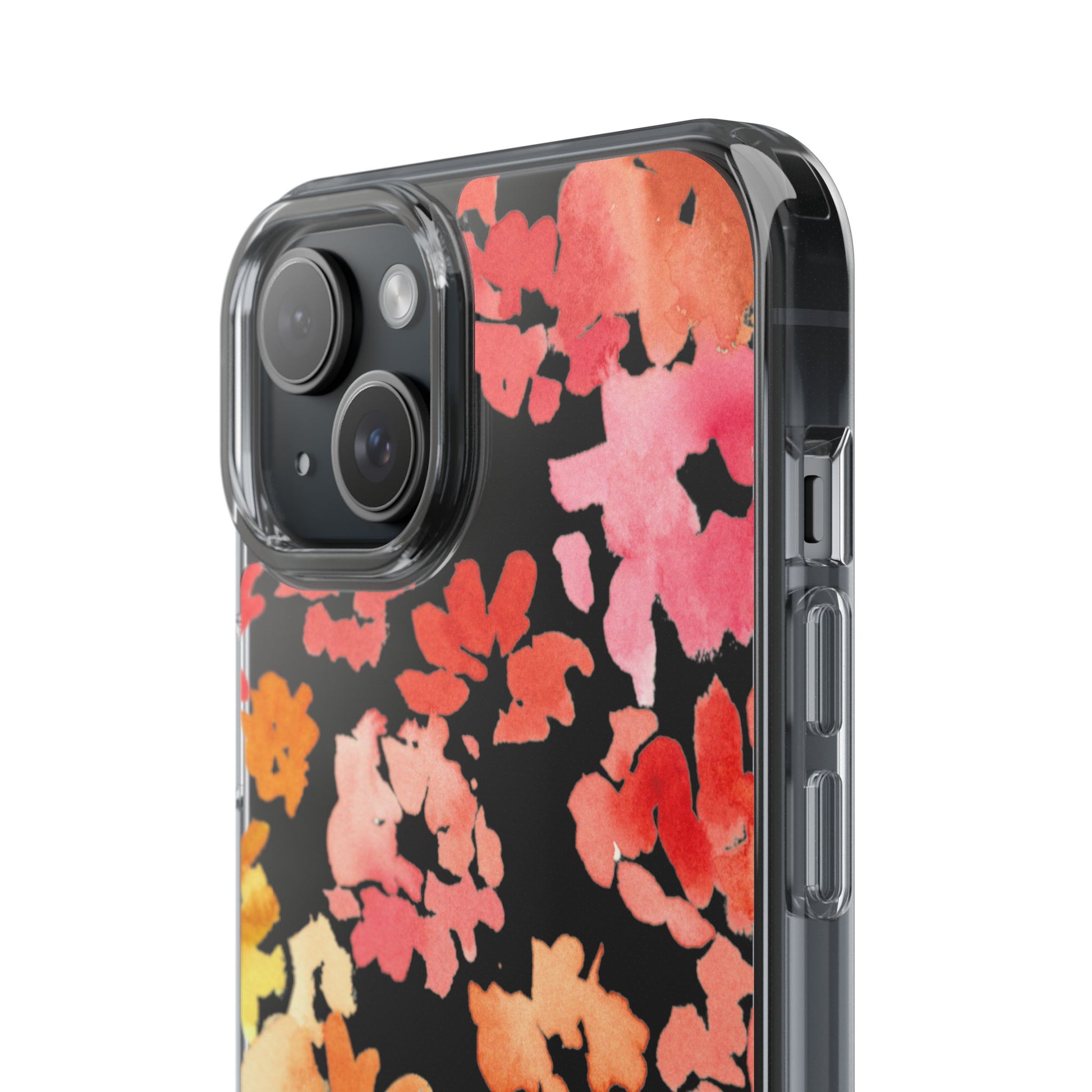 Watercolor Posy Clear Phone Case - Brooke Zitting, LLC