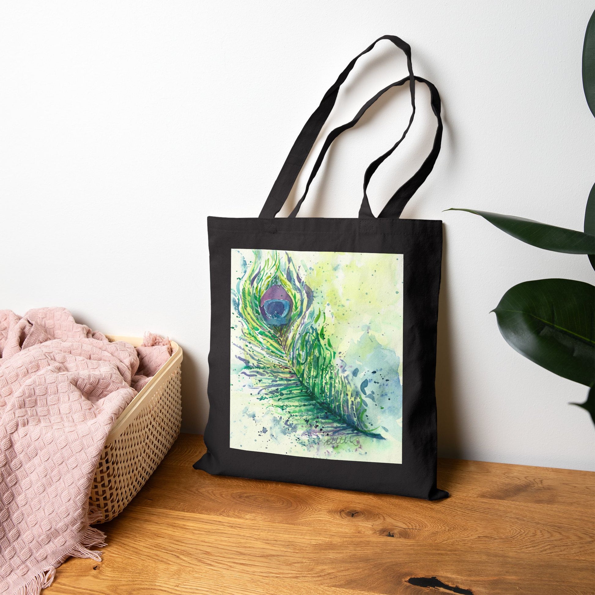 Light as a Feather Cotton Canvas Tote – Eco-Friendly Beach & Shopping Bag for Ocean Lovers - Brooke Zitting, LLC