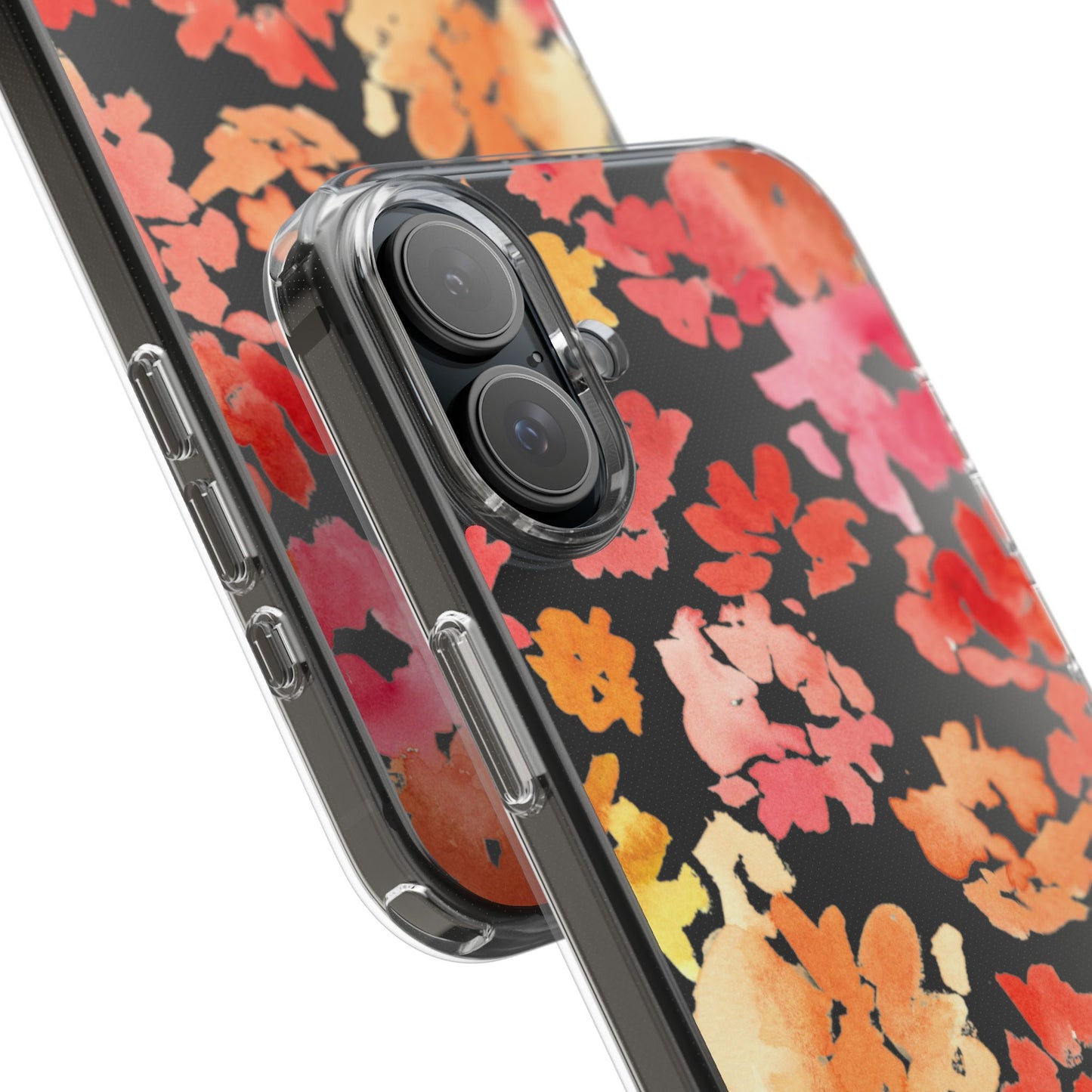 Watercolor Posy Clear Phone Case - Brooke Zitting, LLC