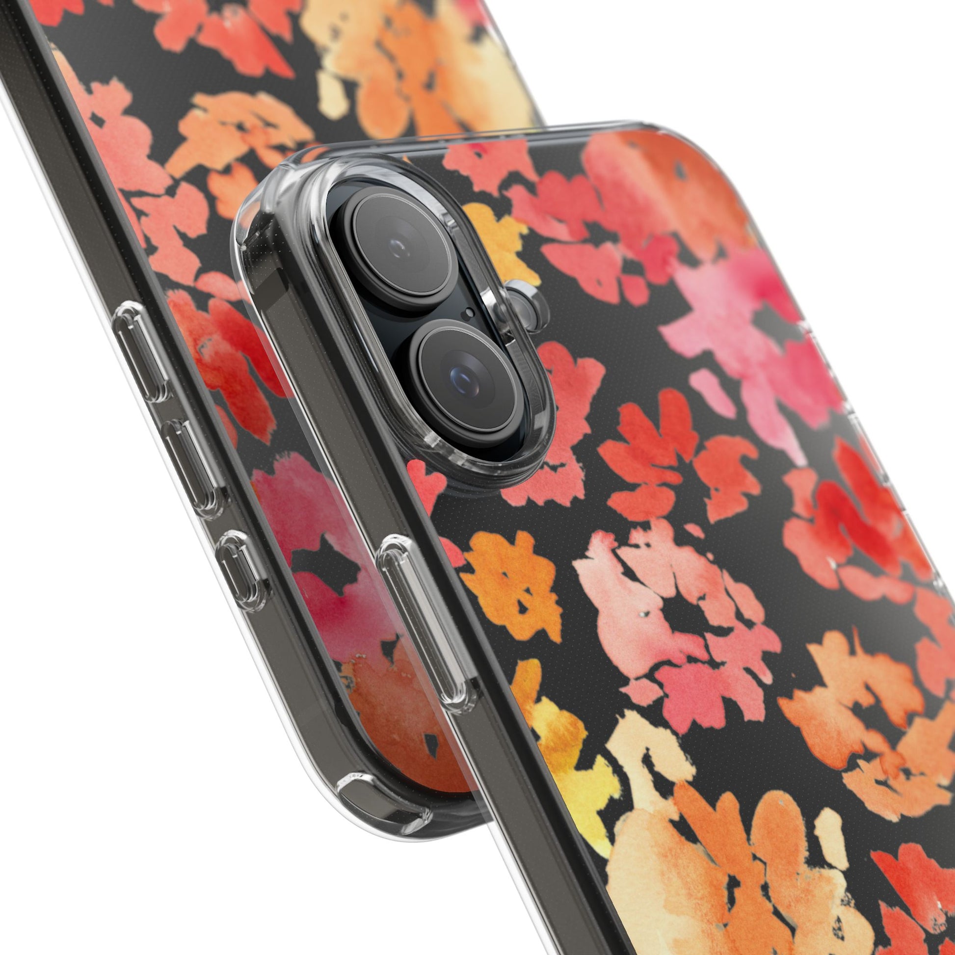 Watercolor Posy Clear Phone Case - Brooke Zitting, LLC