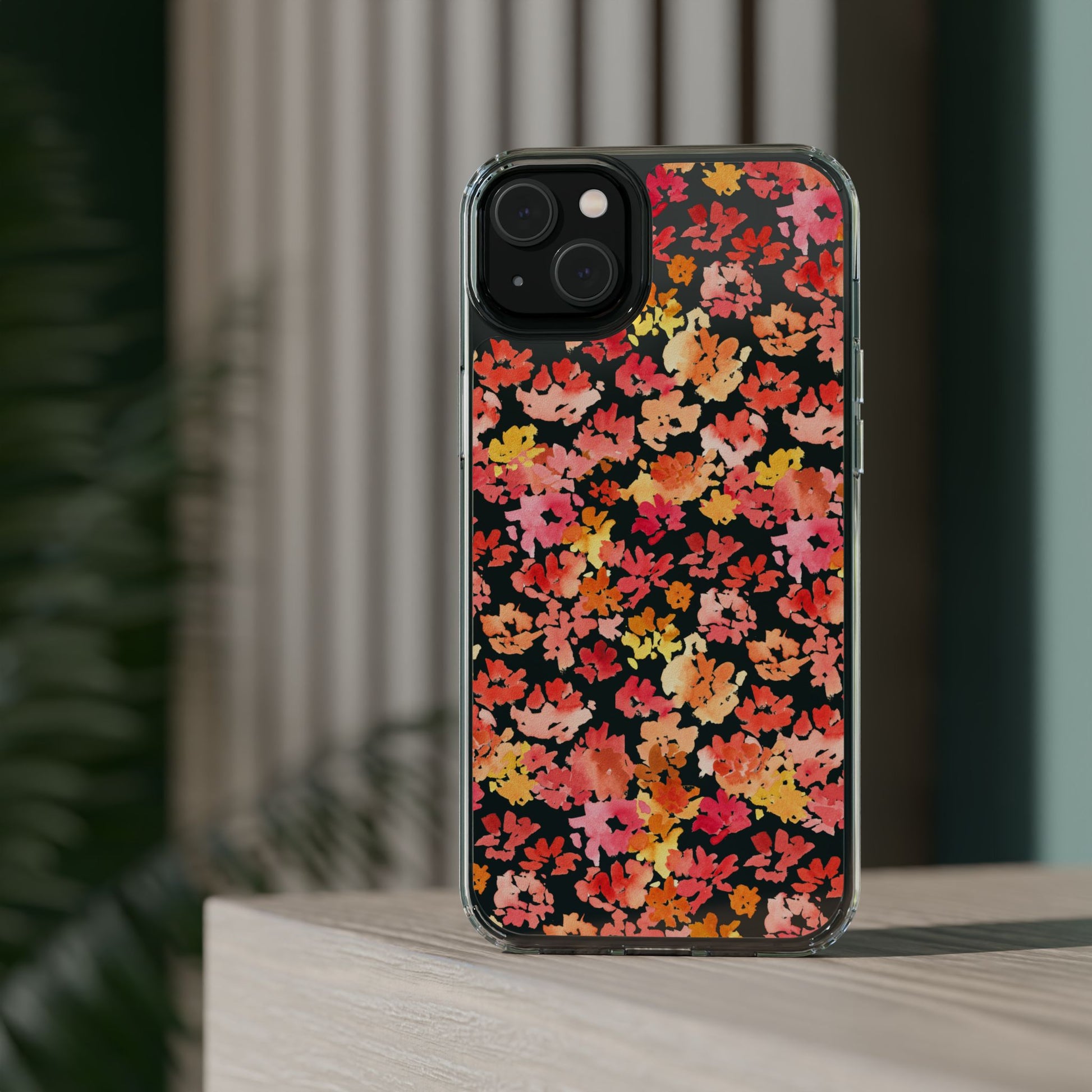 Watercolor Mini Posy Clear Phone Case - Brooke Zitting, LLC