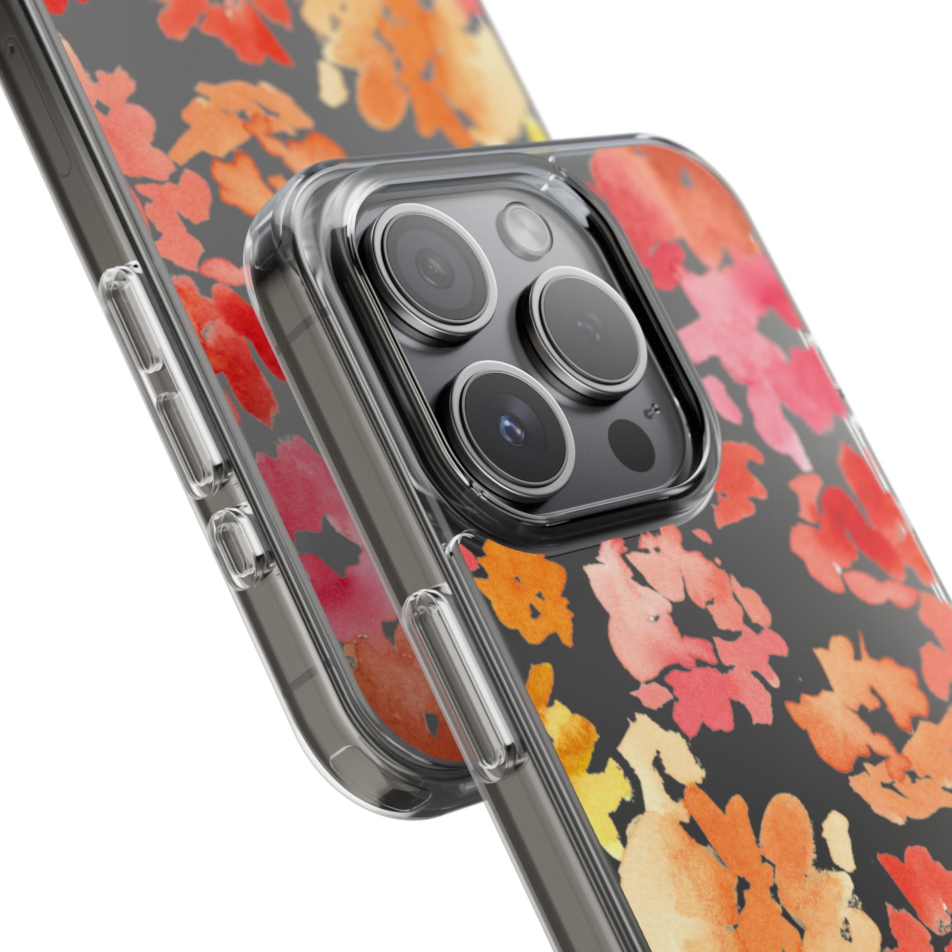 Watercolor Posy Clear Phone Case - Brooke Zitting, LLC