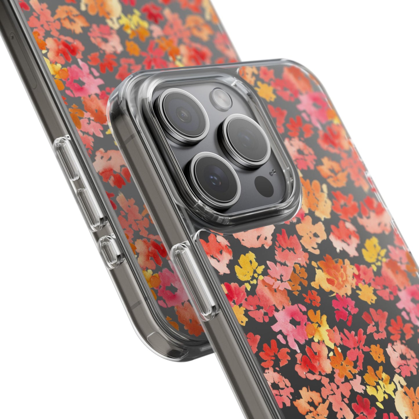 Watercolor Mini Posy Clear Phone Case - Brooke Zitting, LLC
