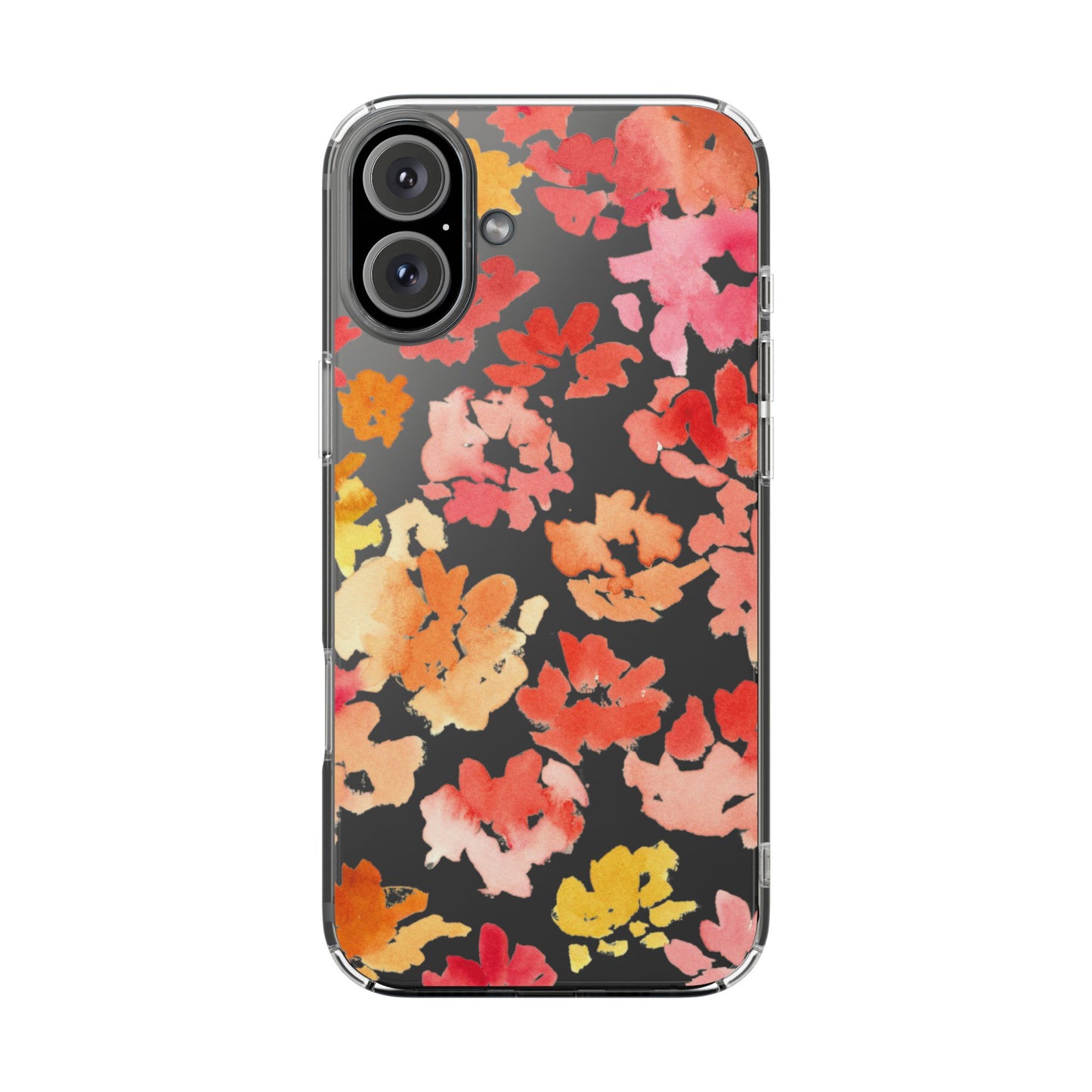 Watercolor Posy Clear Phone Case - Brooke Zitting, LLC