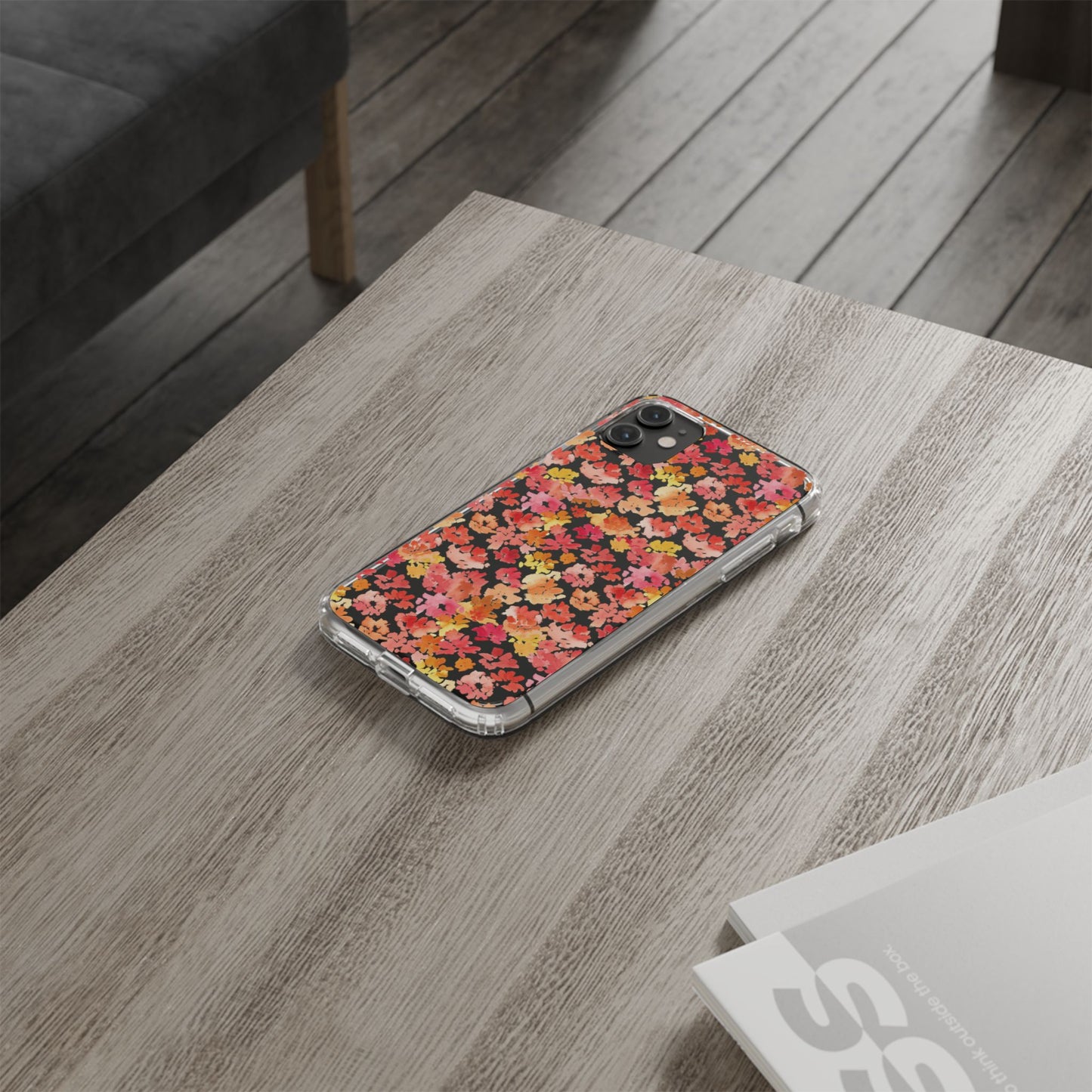 Watercolor Mini Posy Clear Phone Case - Brooke Zitting, LLC