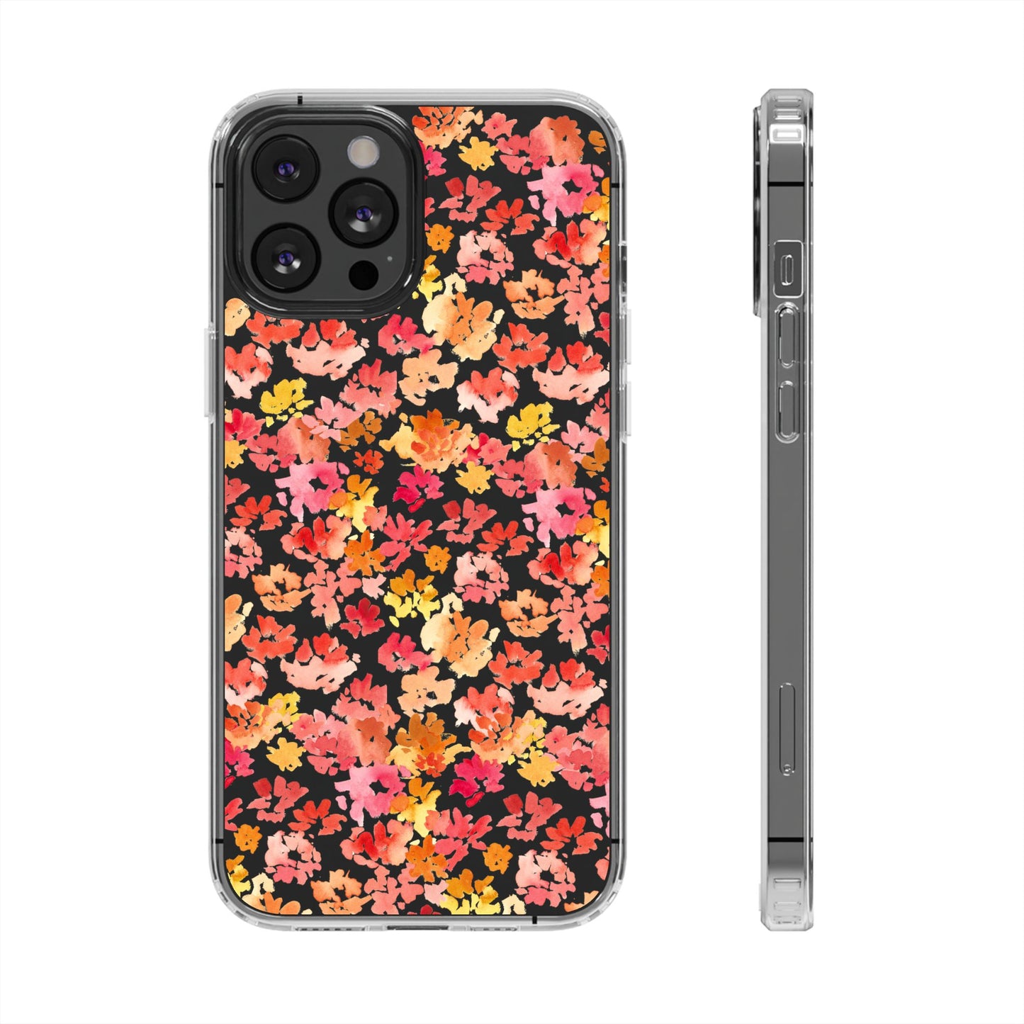 Watercolor Mini Posy Clear Phone Case - Brooke Zitting, LLC