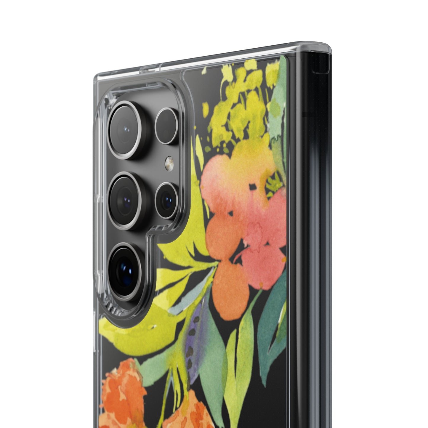 Watercolor Floral Blooms Clear Phone Case - Brooke Zitting, LLC