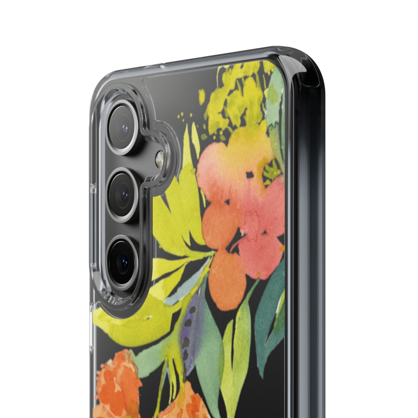 Watercolor Floral Blooms Clear Phone Case - Brooke Zitting, LLC