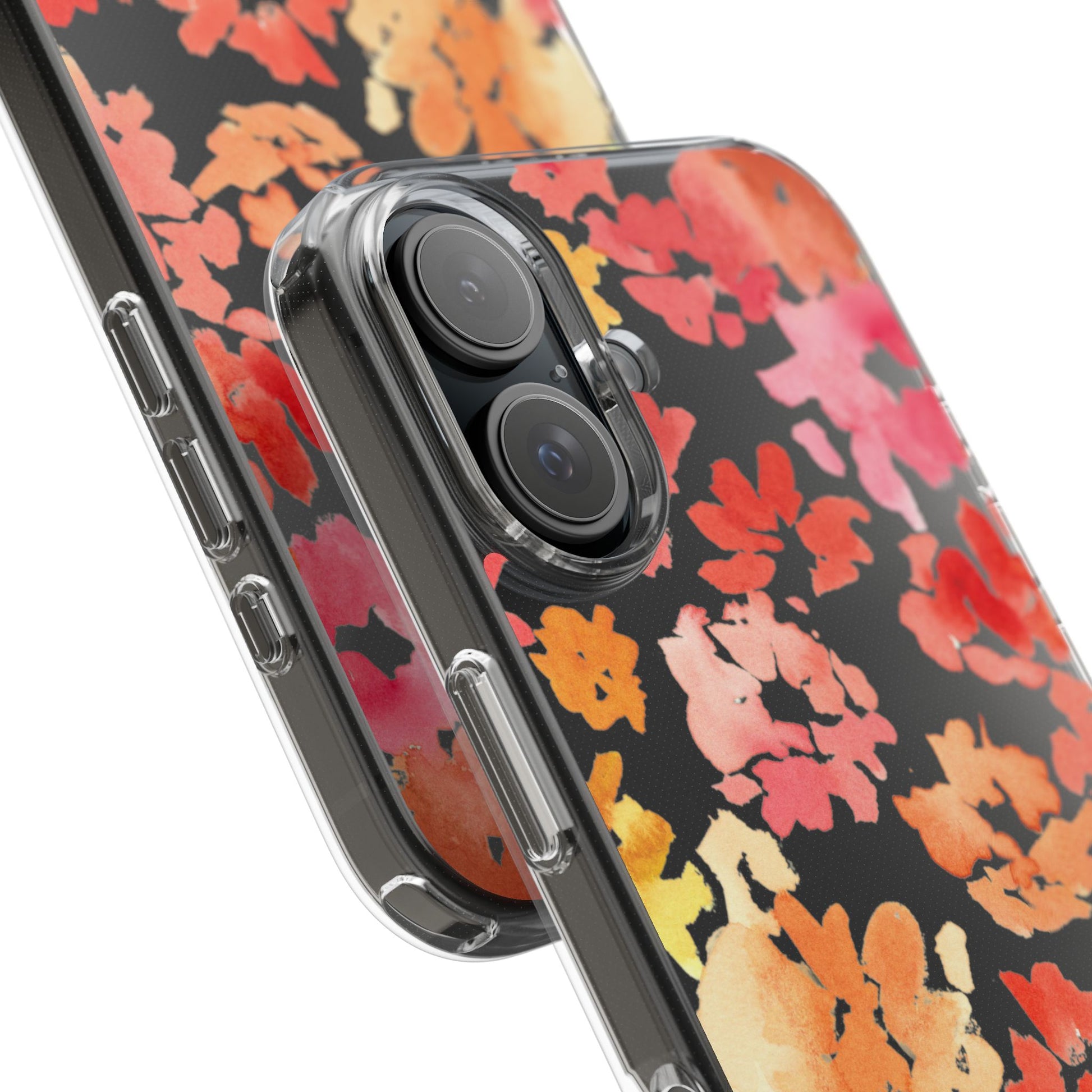 Watercolor Posy Clear Phone Case - Brooke Zitting, LLC