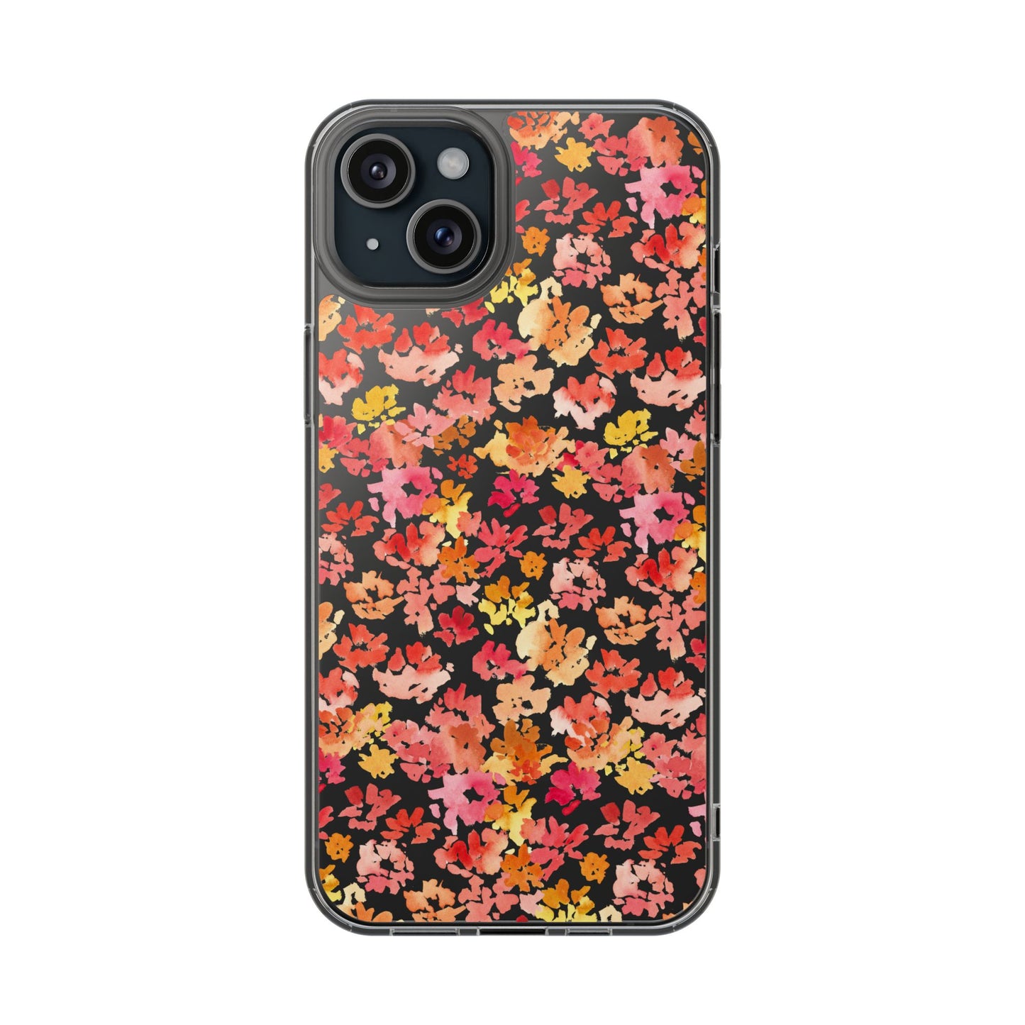 Watercolor Mini Posy Clear Phone Case - Brooke Zitting, LLC