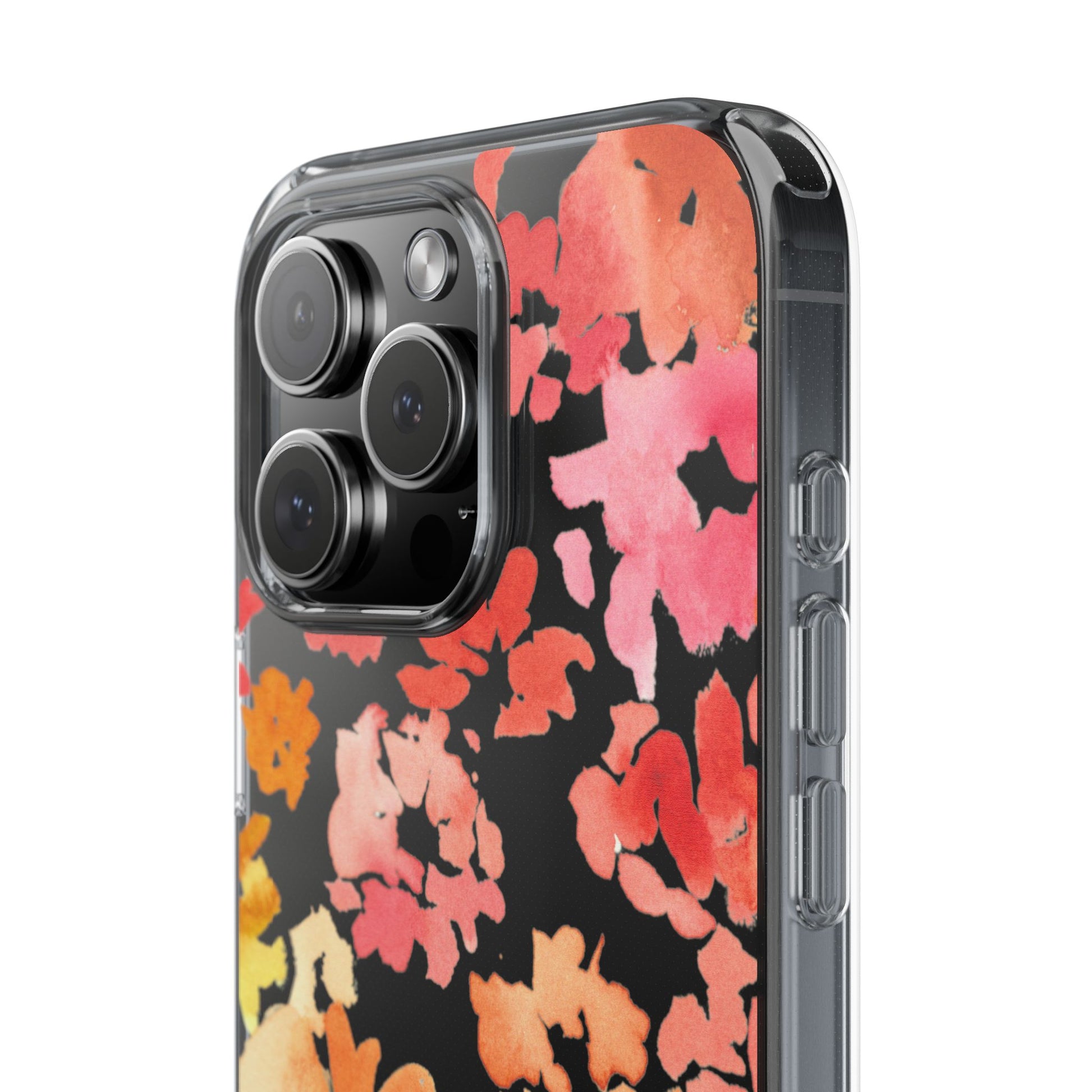 Watercolor Posy Clear Phone Case - Brooke Zitting, LLC