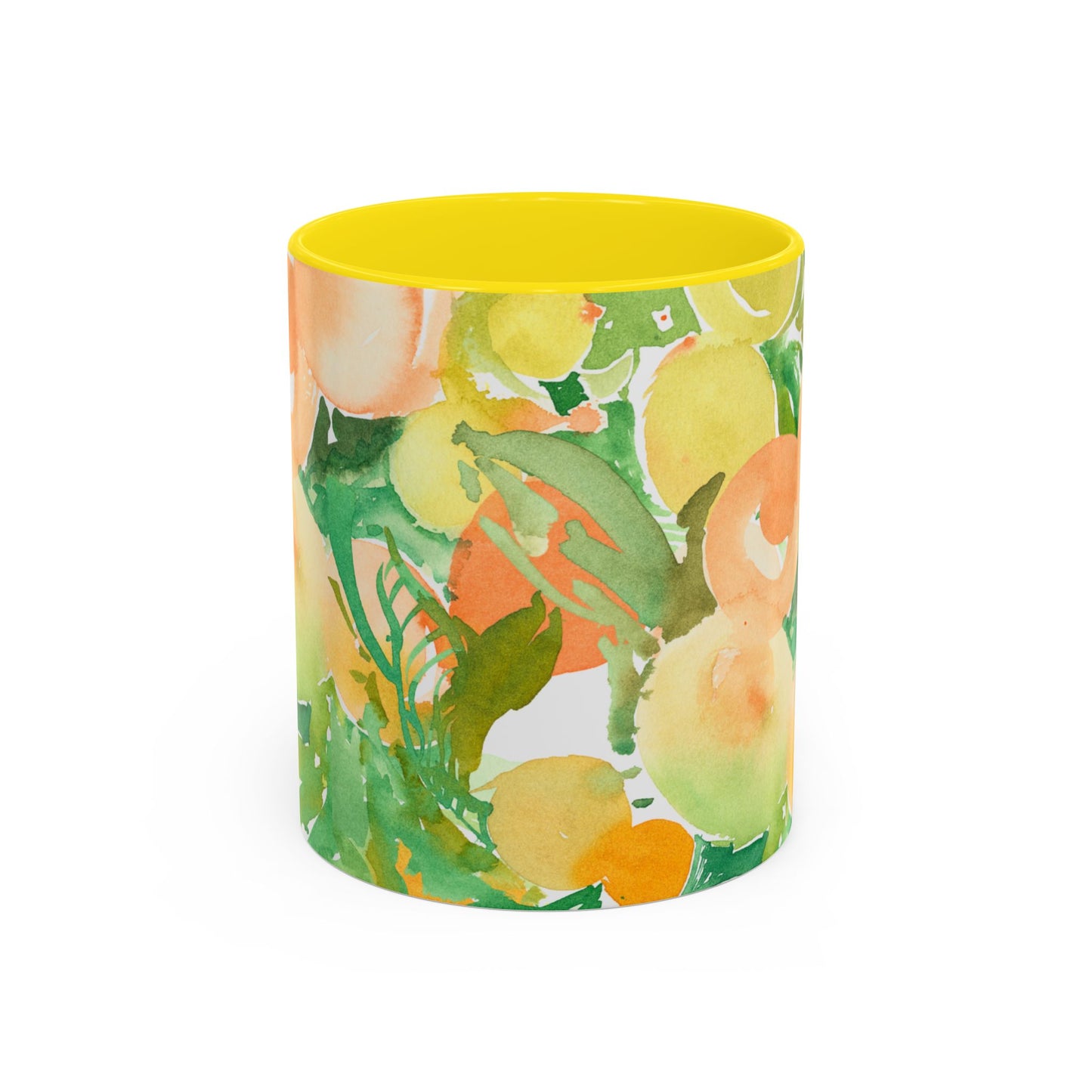 Citrus and Peaches Coffee Mug (11, 15oz) - Brooke Zitting, LLC